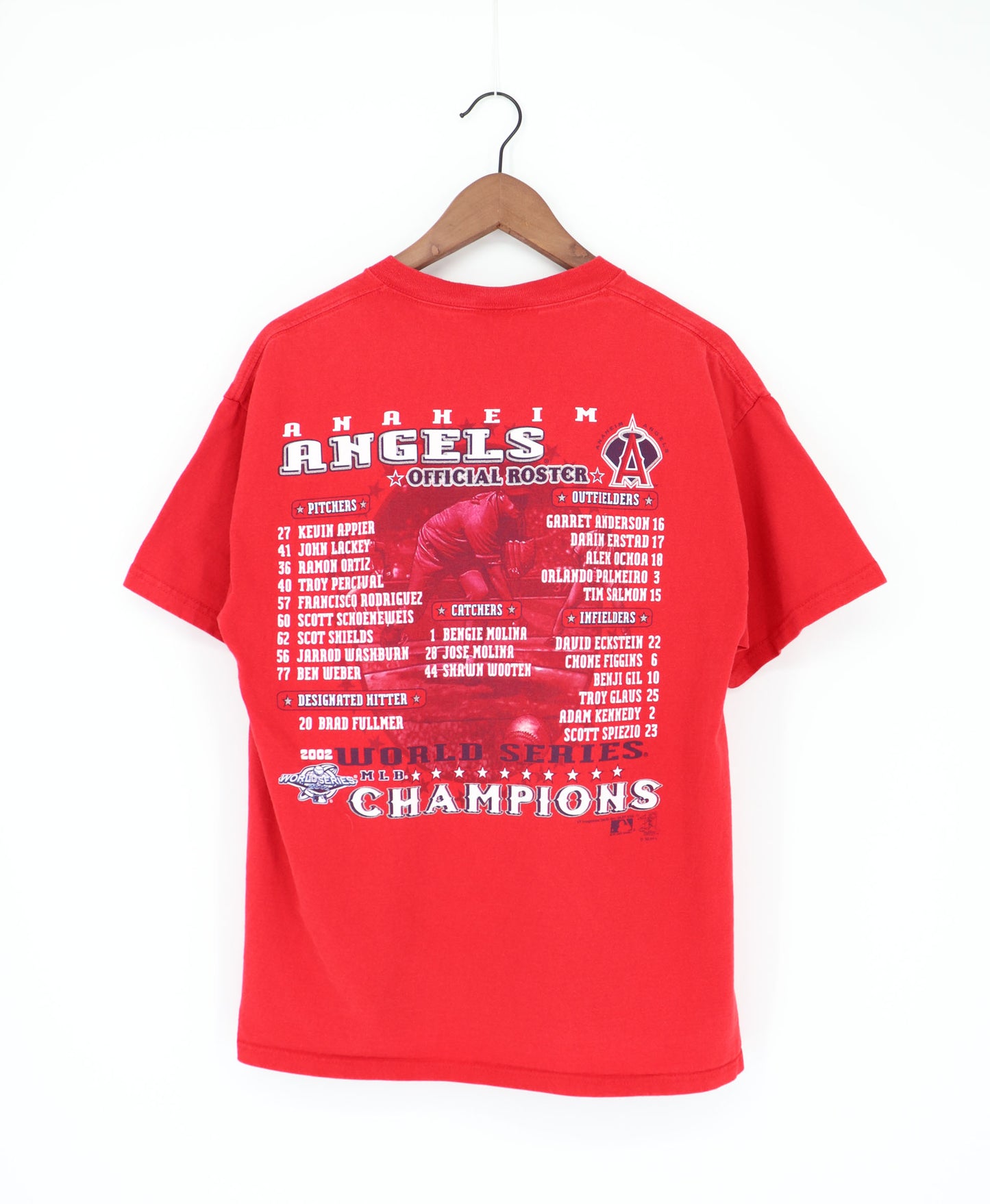 ANAHEIM ANGELS WORLD SERIES CHAMPIONS 2002
