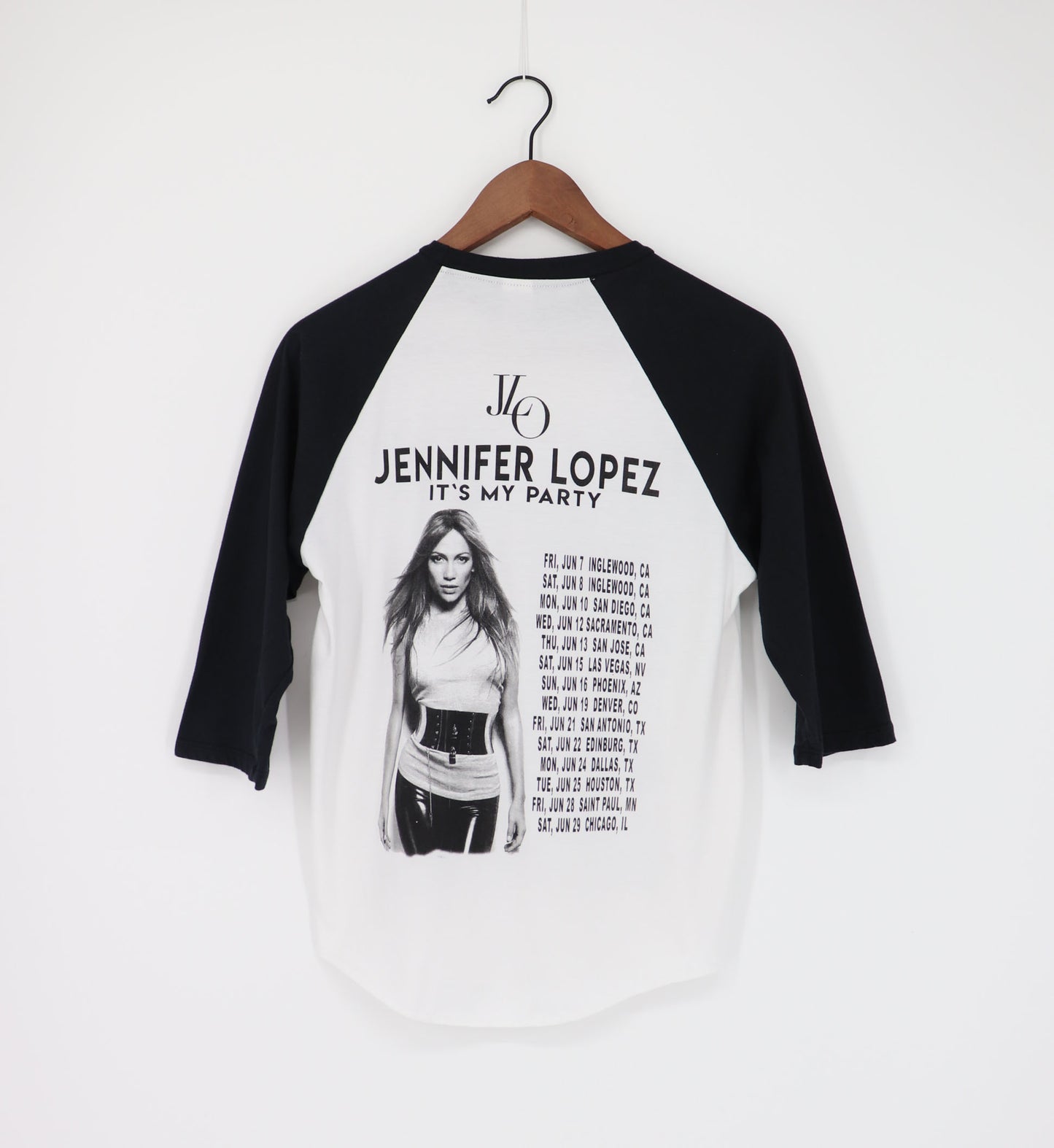 J.LO IT'S MY PARTY TOUR RAGLAN