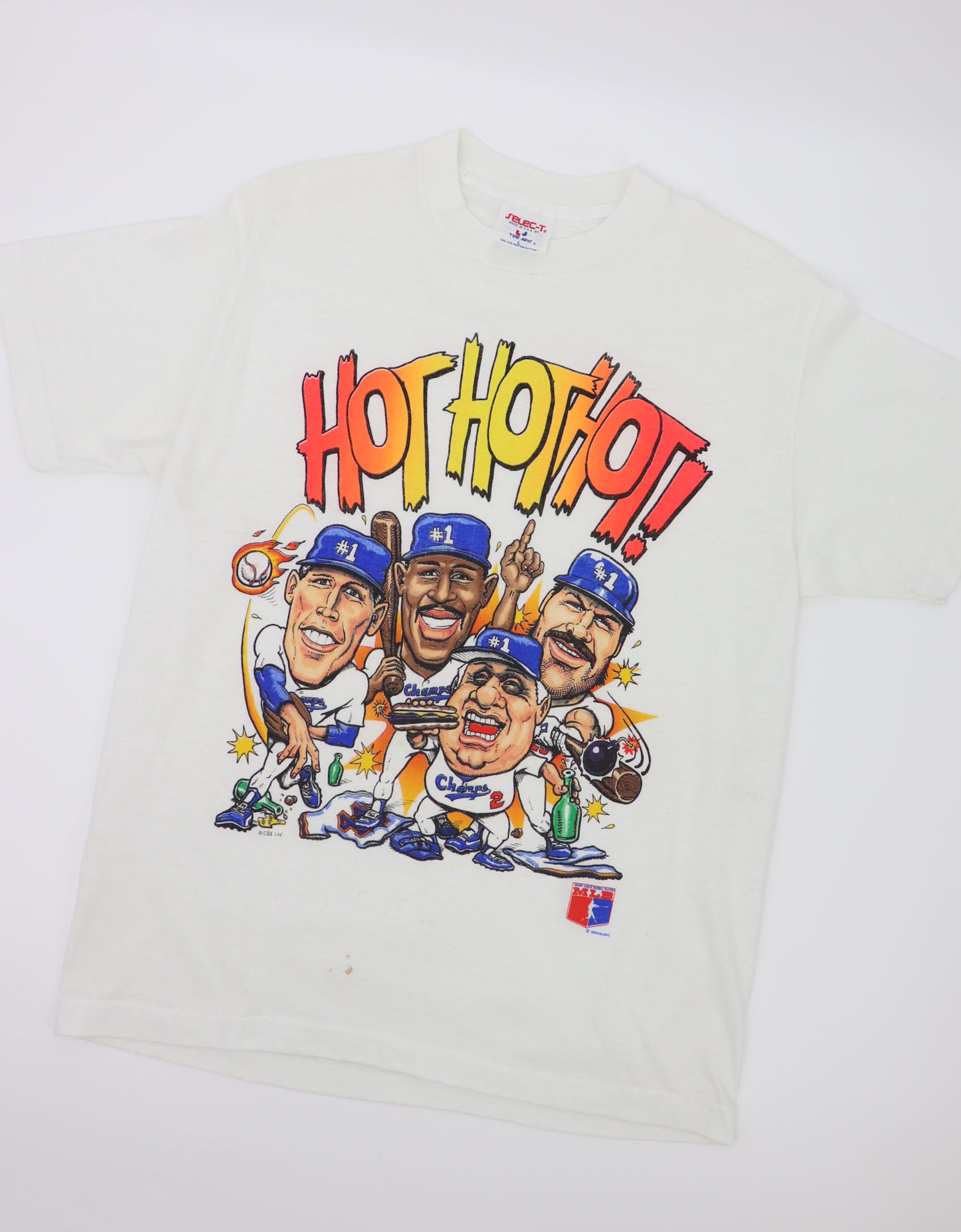DODGERS CHARACTERS HOT HOT HOT 1988 MADE IN USA