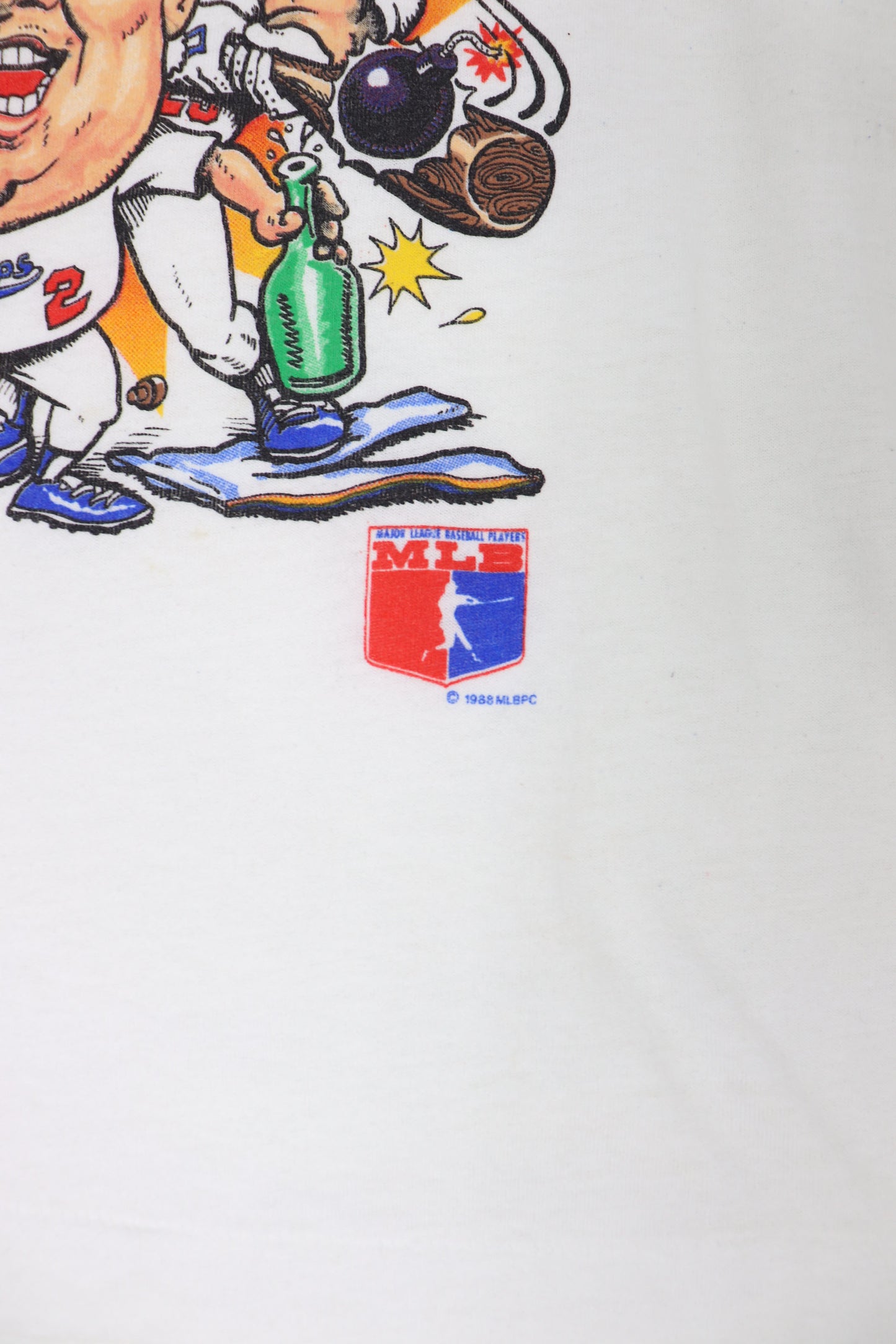 DODGERS CHARACTERS HOT HOT HOT 1988 MADE IN USA
