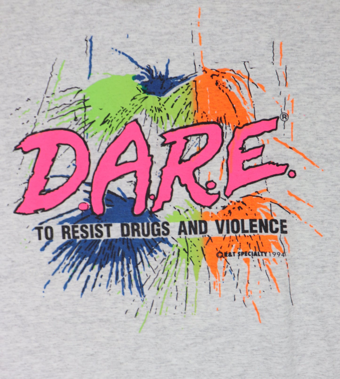 D.A.R.E PAINT SPLASH 1994 MADE IN USA