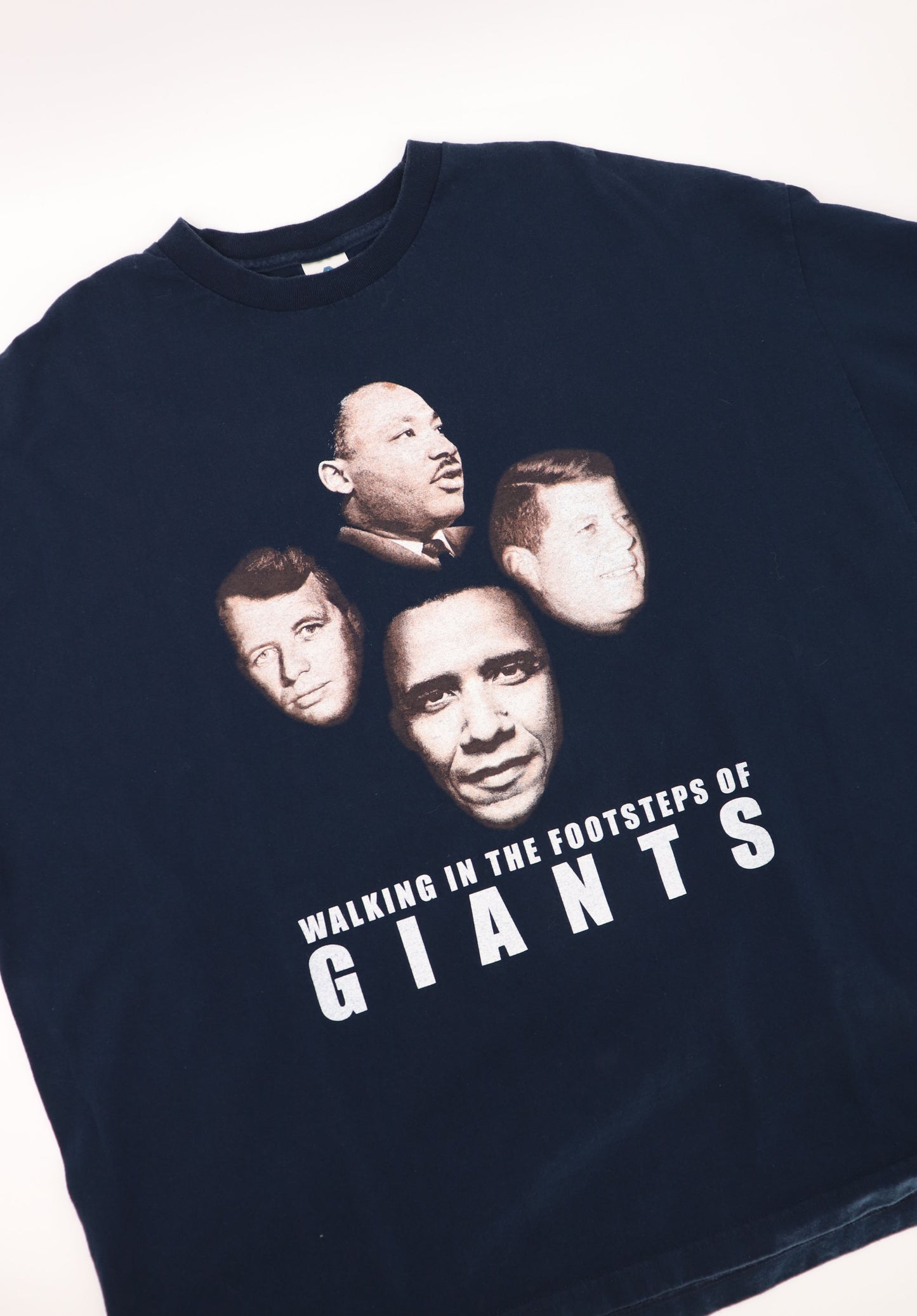 WALKING IN THE FOOTSTEPS OF GIANTS MLK OBAMA JFK