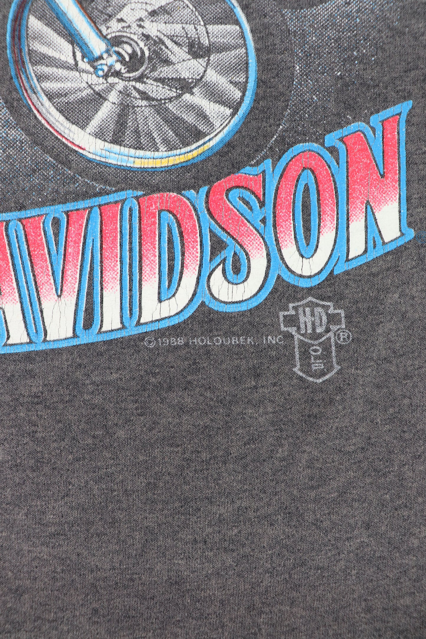 HARLEY DAVIDSON SHOW YOUR COLORS 1988 MADE IN USA