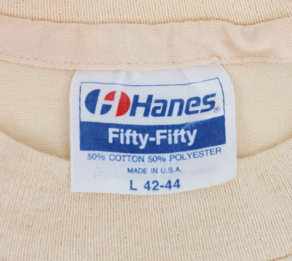 VINTAGE JAY NOLAN CAMP TEE MADE IN USA (L)