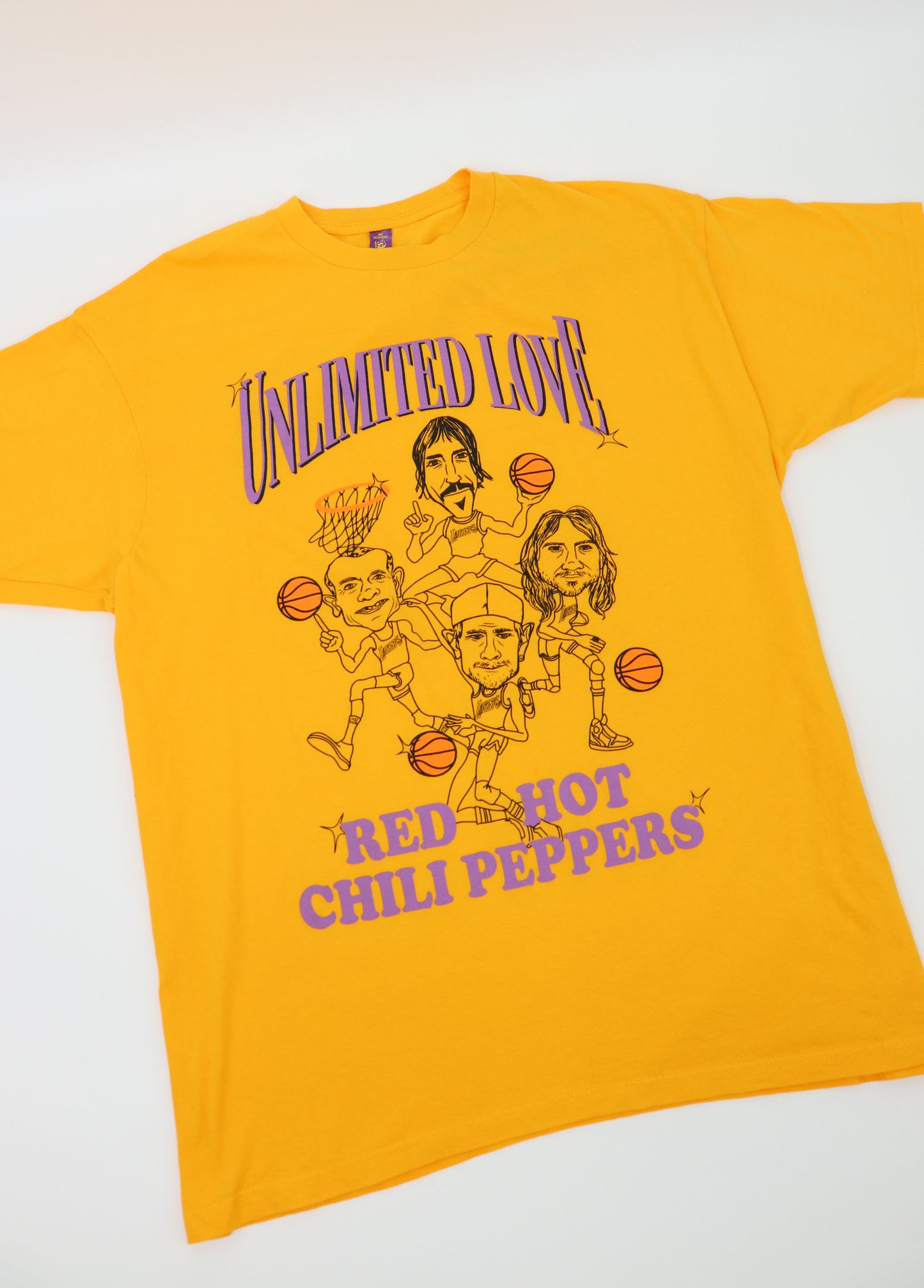 LA LAKERS X RED HOT CHILI PEPPERS UNLIMITED LOVE (XL)