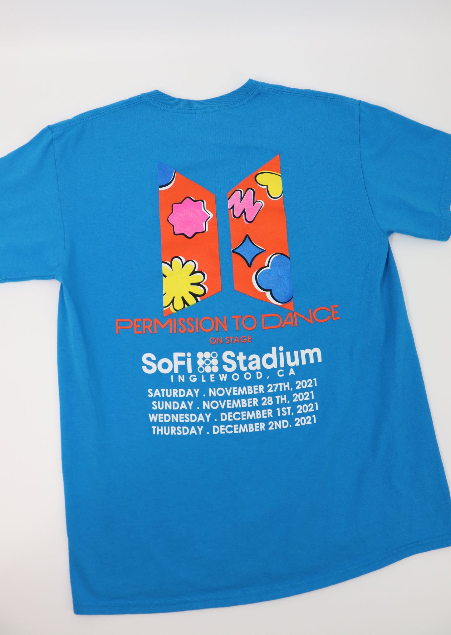 BTS PERMISSION TO DANCE CONCERT TEE (S)