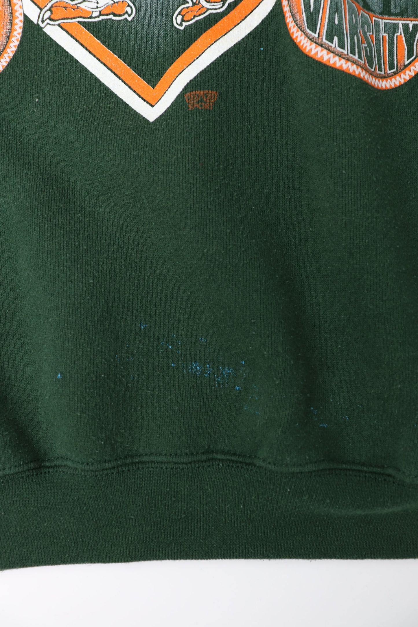 MIAMI HURRICANES FOOTBALL CREW SWEATER MADE IN USA (L)