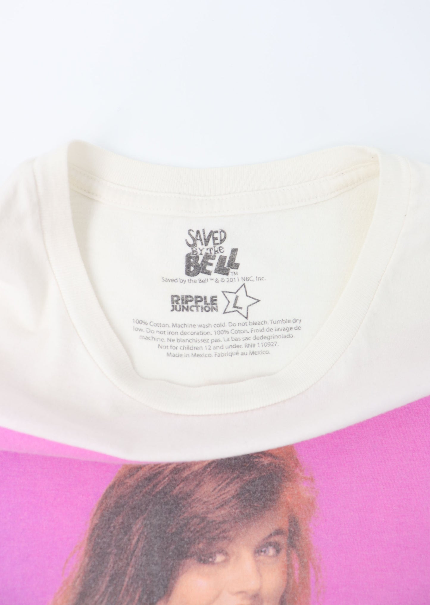 VINTAGE SAVED BY THE BELL KELLY TEE (L)