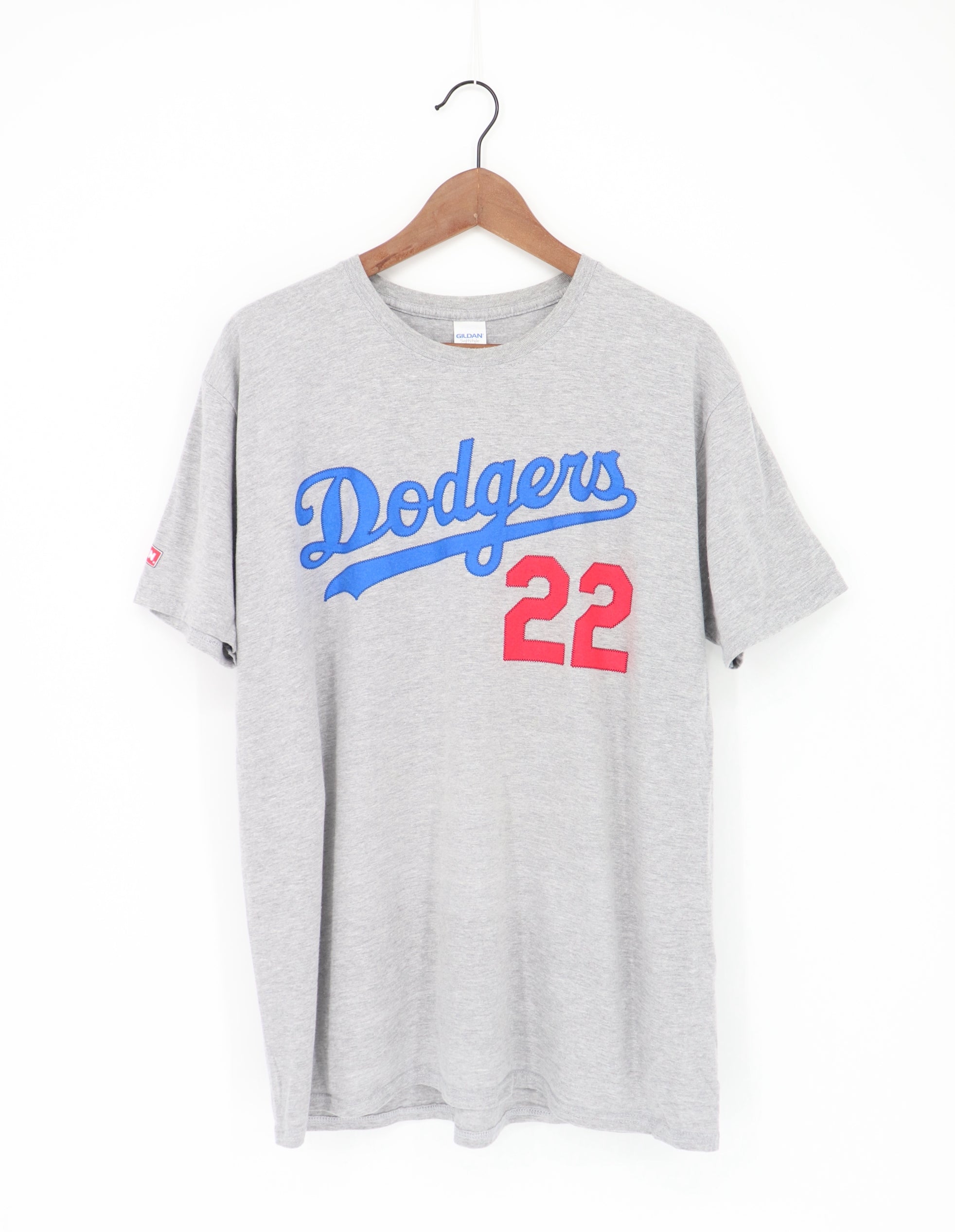 Vintage Los Angeles Dodgers T Shirt Tee Gildan Size Large L -  Israel