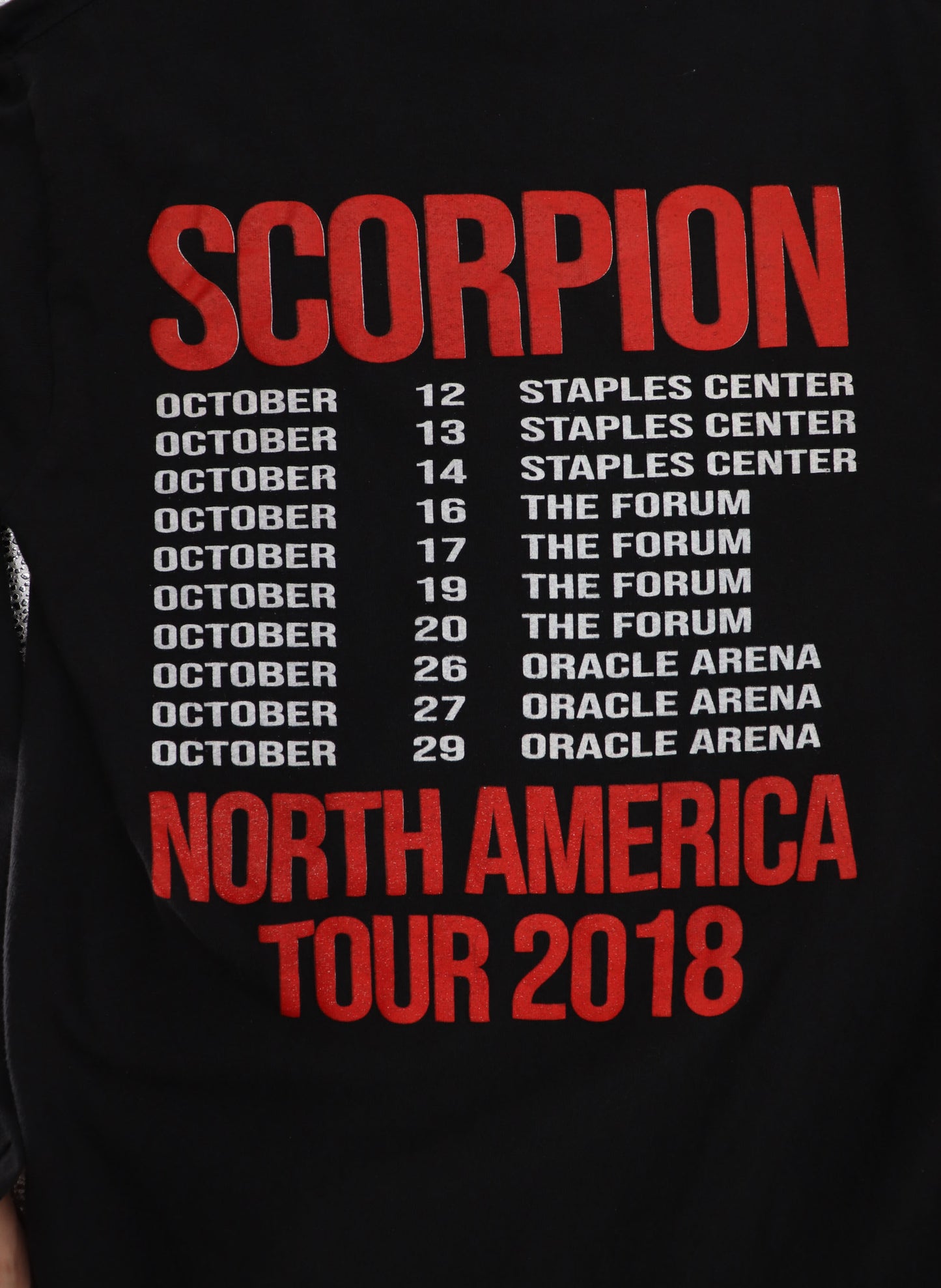 DRAKE SCORPION TOUR 2018