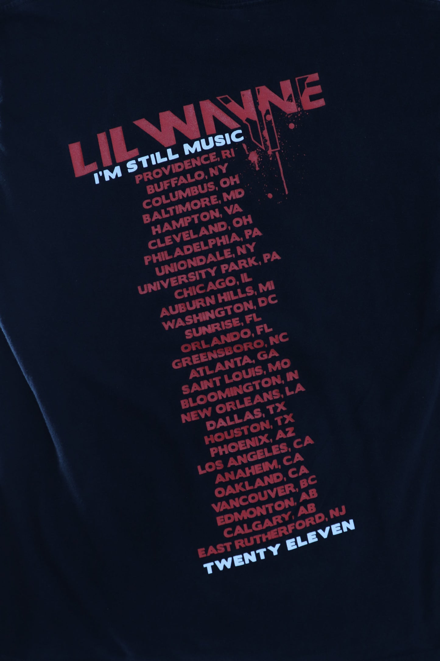 LIL WAYNE IM STILL MUSIC TOUR 2011
