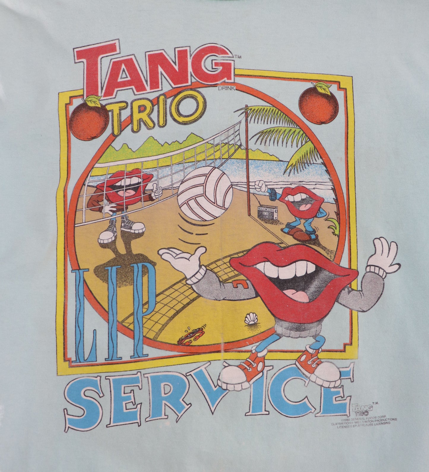 VINTAGE TANG TRIP LIP SERVICE 1980's
