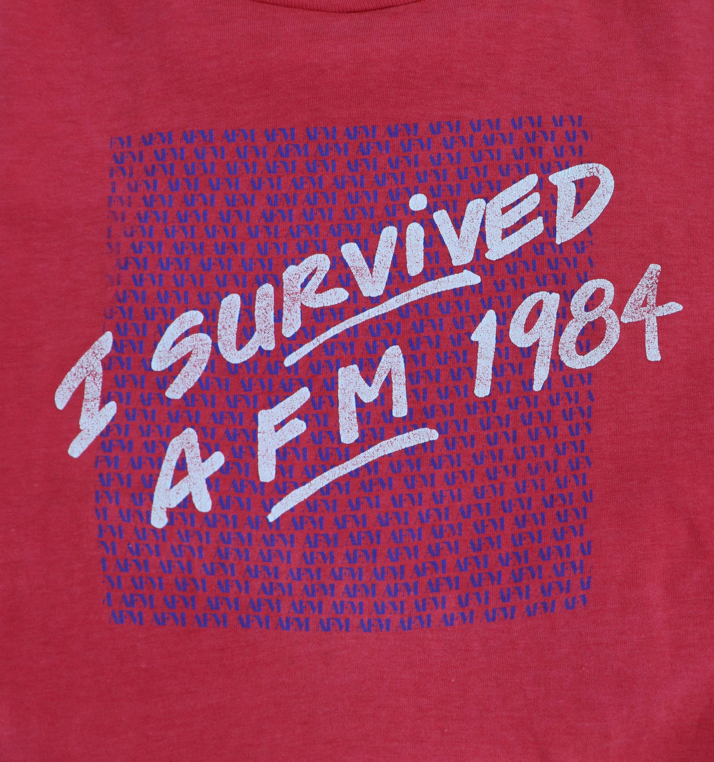 VINTAGE I SURVIVED AFM 1984