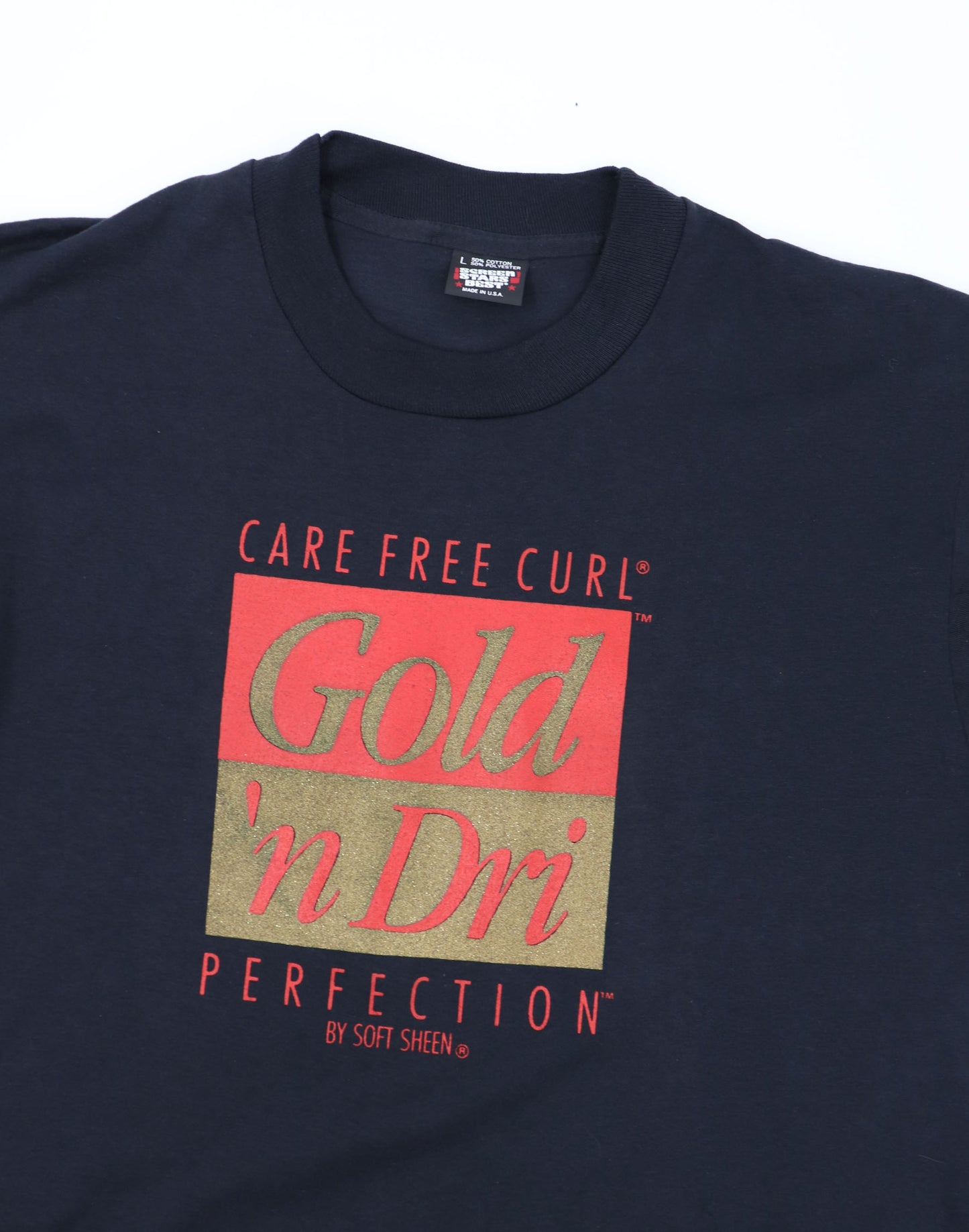 VINTAGE CARE FREE CURL GOLD N' DRI MADE IN USA