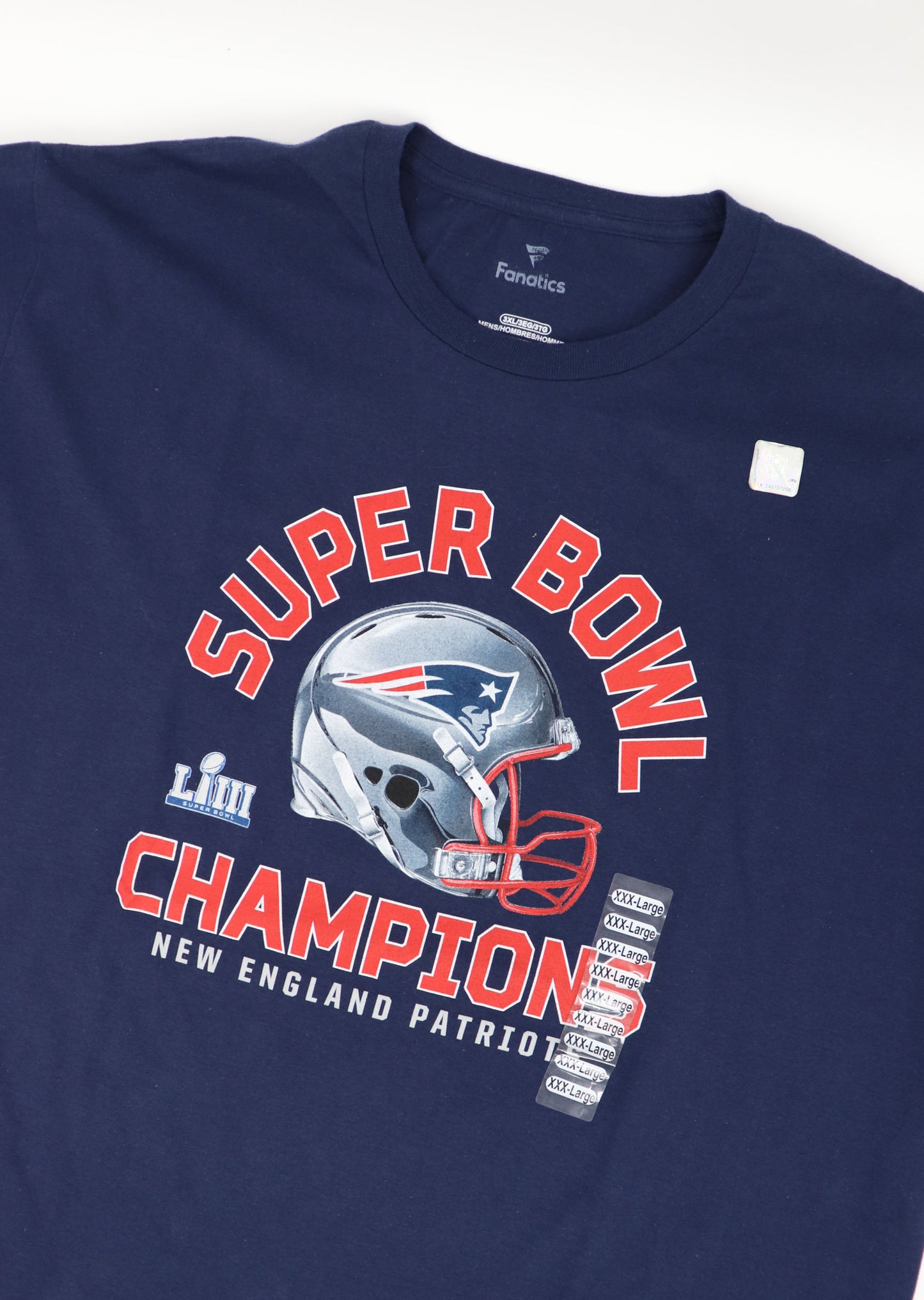 SUPER BOWL CHAMPIONS NEW ENGLAND PATRIOTS