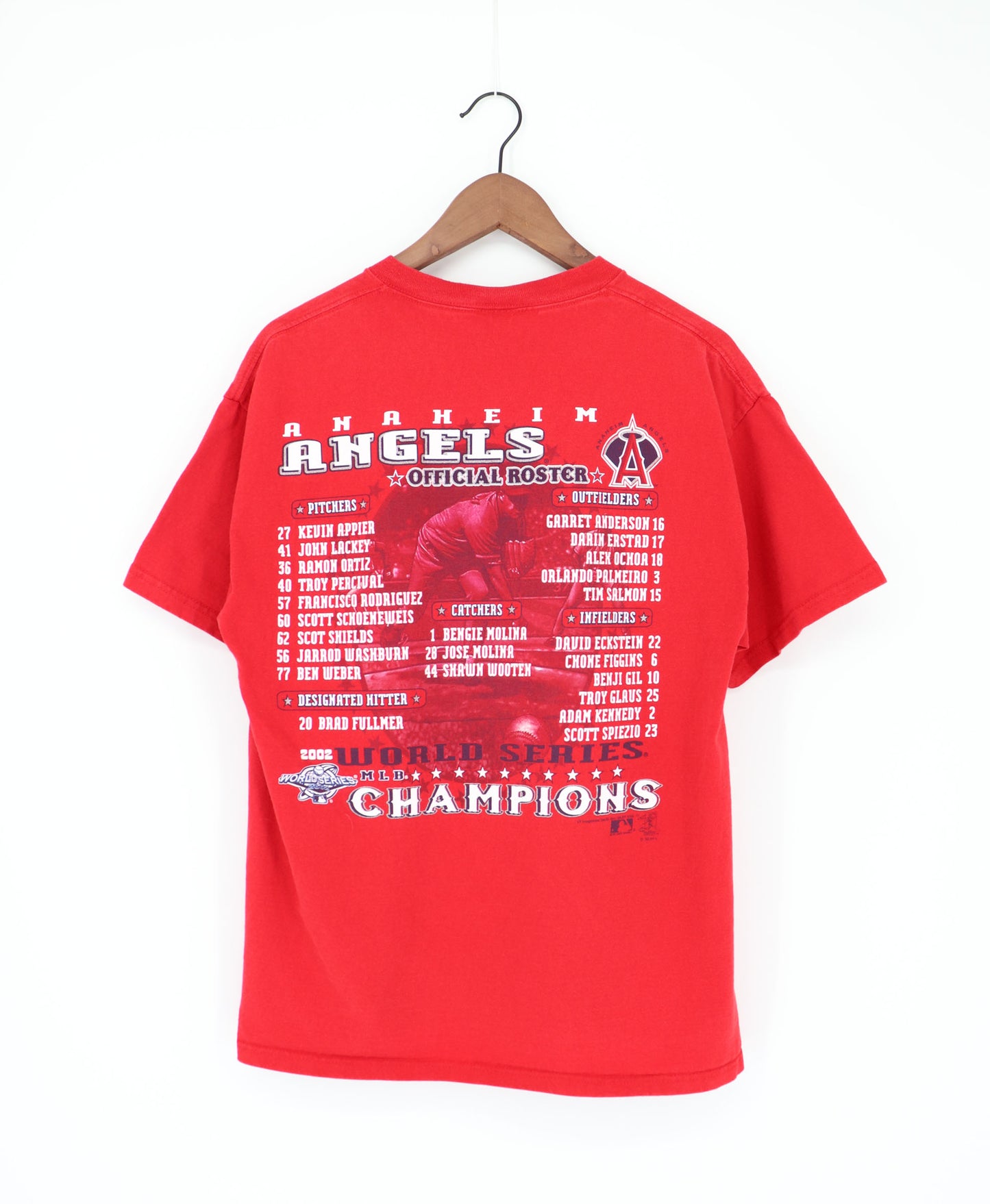 ANAHEIM ANGELS WORLD SERIES CHAMPIONS 2002