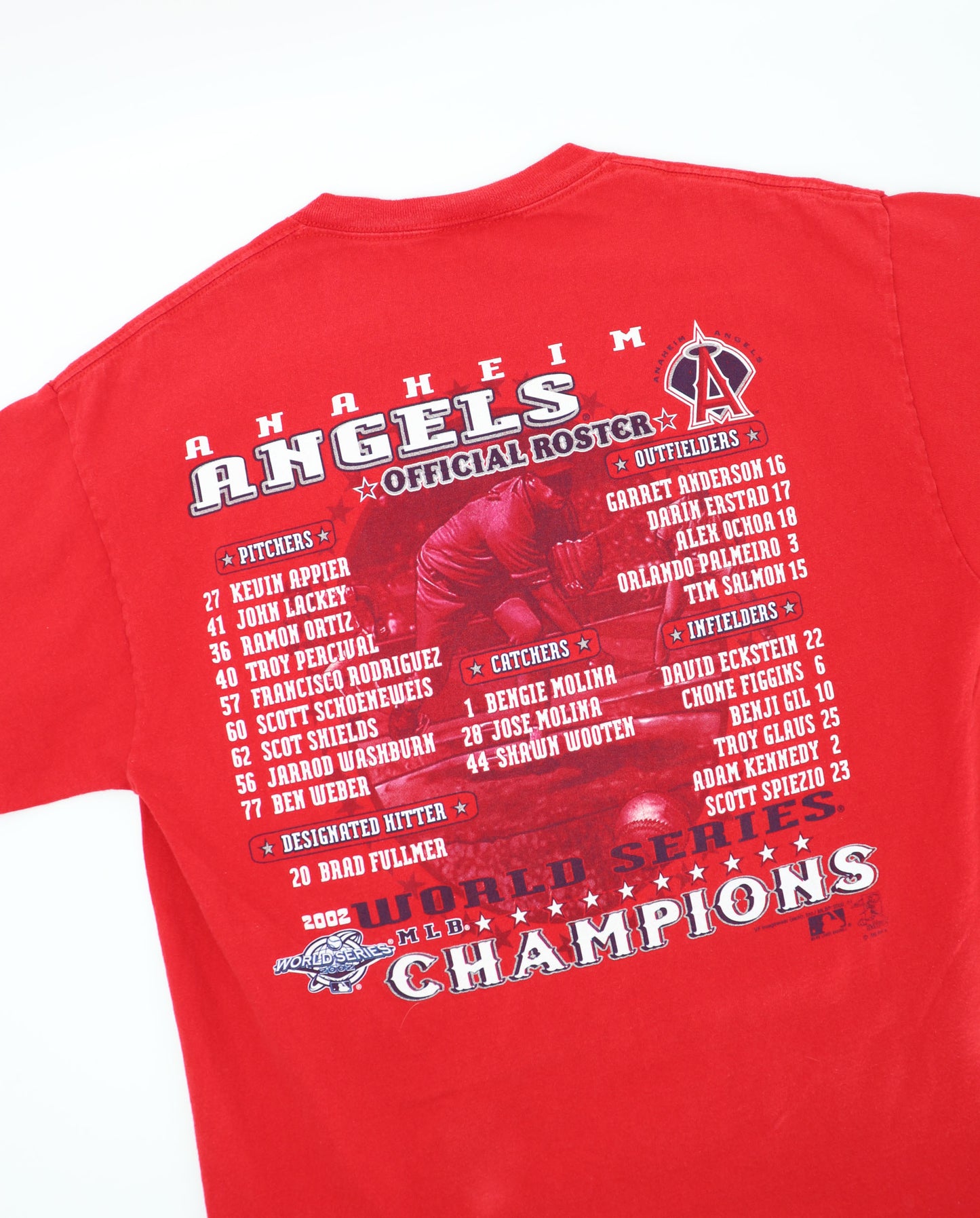 ANAHEIM ANGELS WORLD SERIES CHAMPIONS 2002