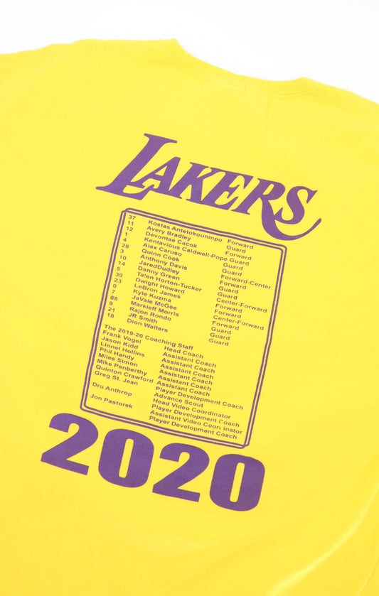 LAKERS WORLD CHAMPIONS 2020