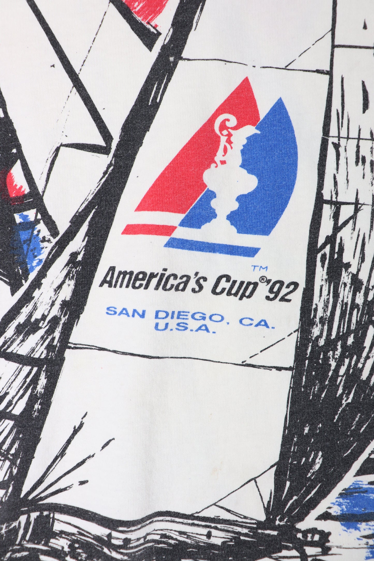 AMERICA'S CUP SAN DIEGO SAILING 1992 MADE IN USA