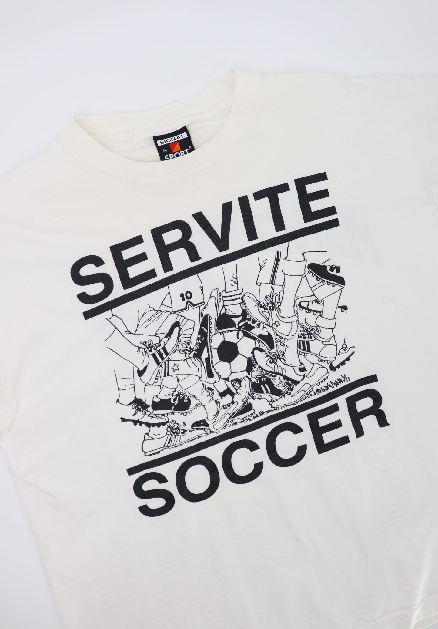 SERVITE SOCCER 1990s MADE IN USA