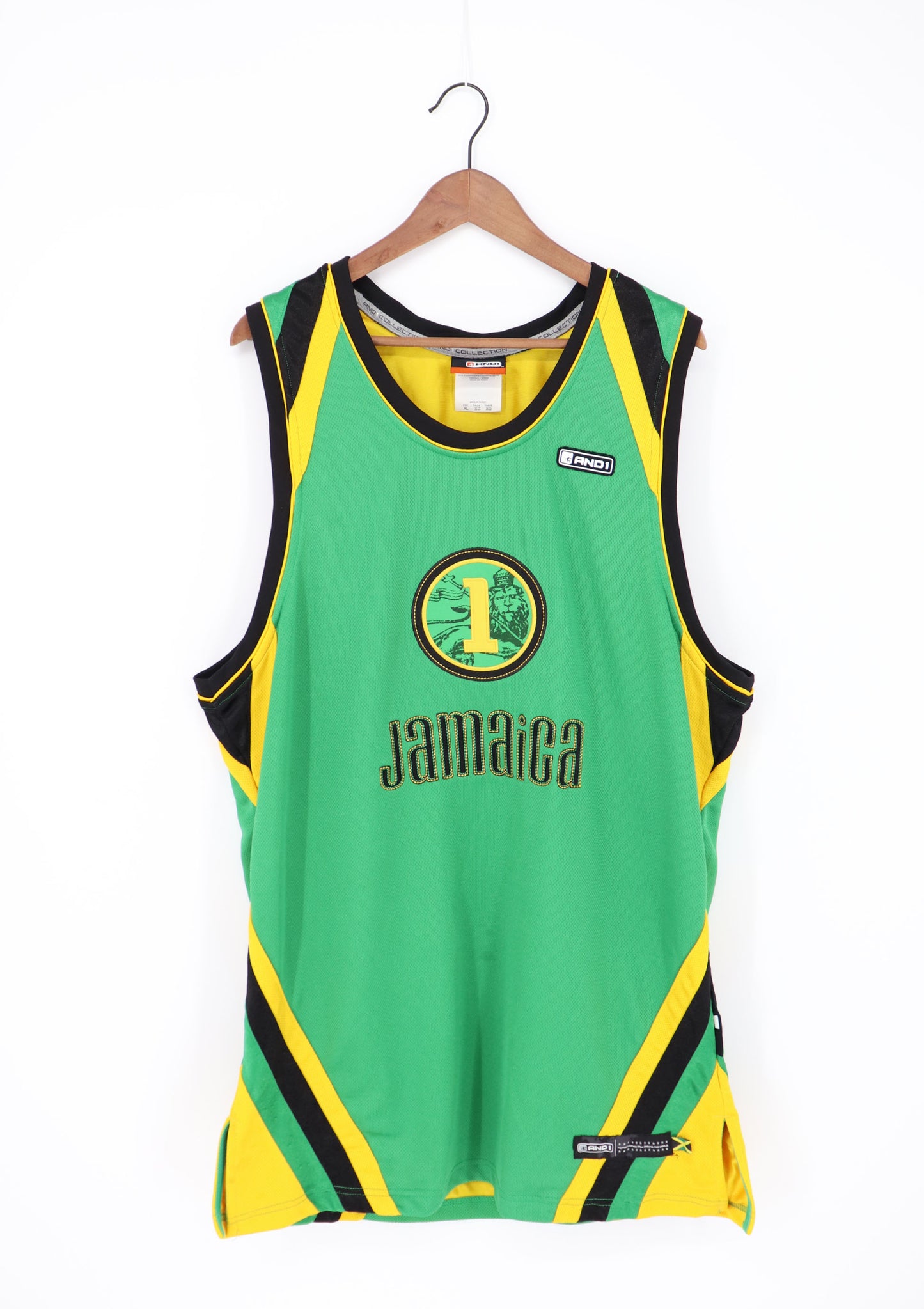 AND1 JAMAICA JERSEY TANK