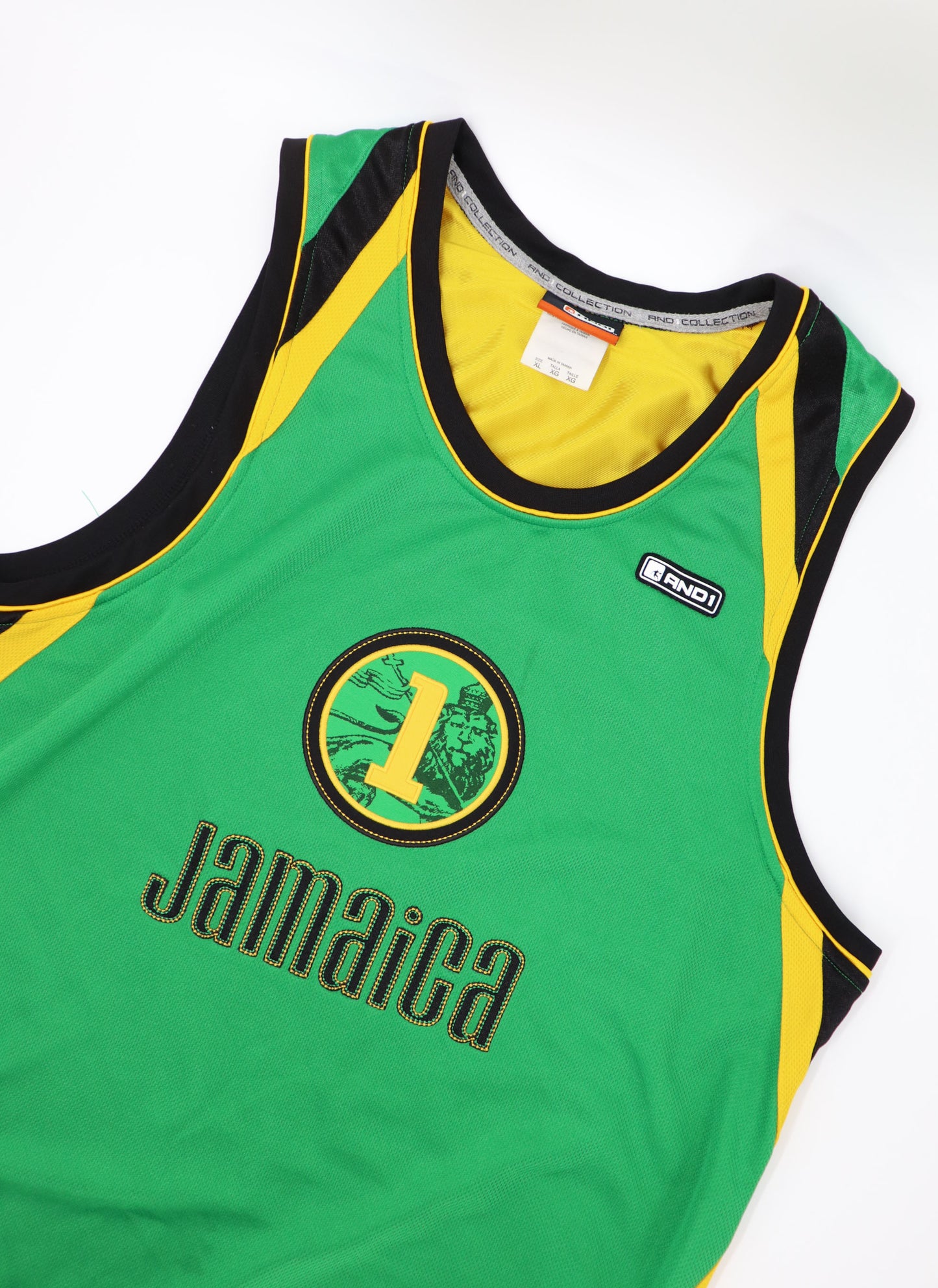 AND1 JAMAICA JERSEY TANK