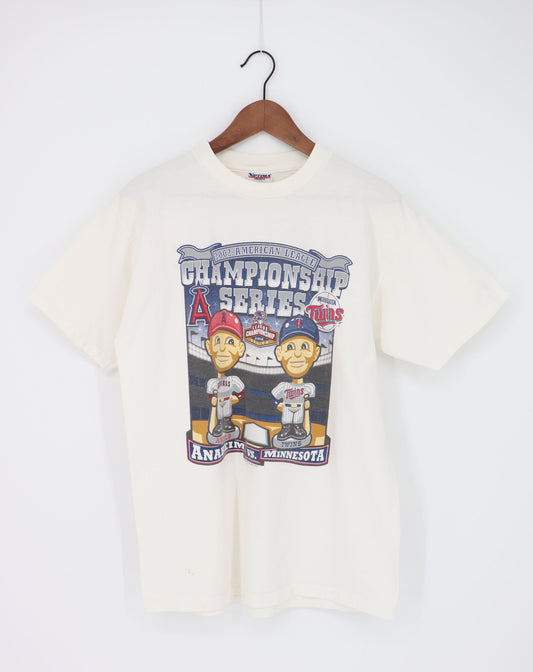 AMERICAN LEAGUE 2002 ANAHEIM VS MINNESOTA