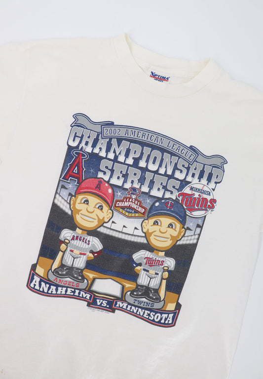 AMERICAN LEAGUE 2002 ANAHEIM VS MINNESOTA