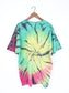 POSITIVE VIBES REGGAE CAT TIE DYE