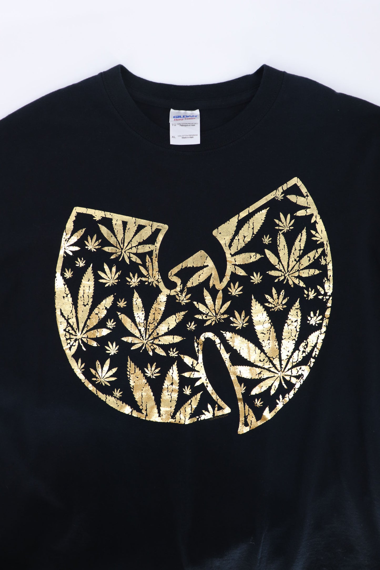 WU TANG CLAN GOLD FOIL PRINT 2014