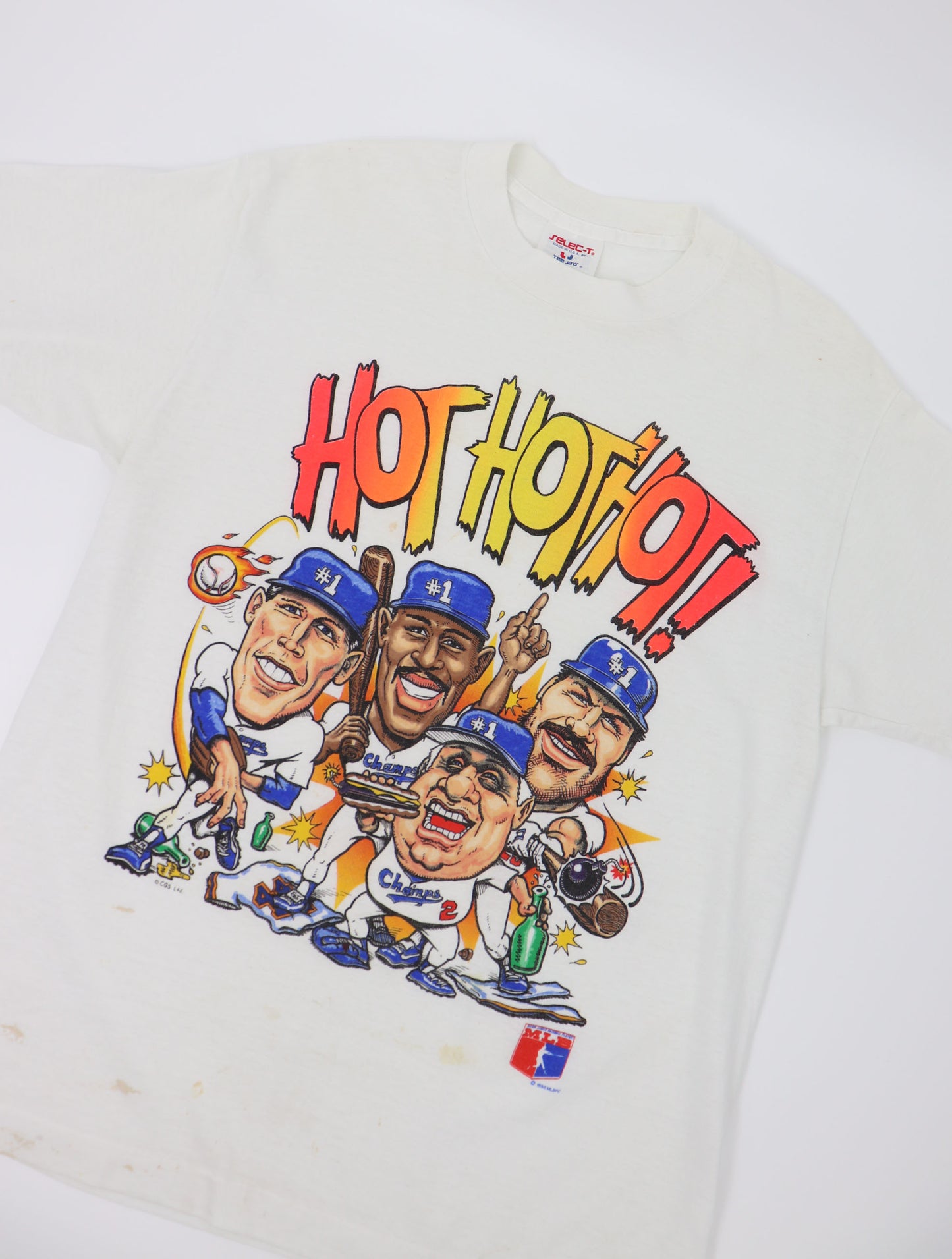 DODGERS CHARACTERS HOT HOT HOT 1988 MADE IN USA