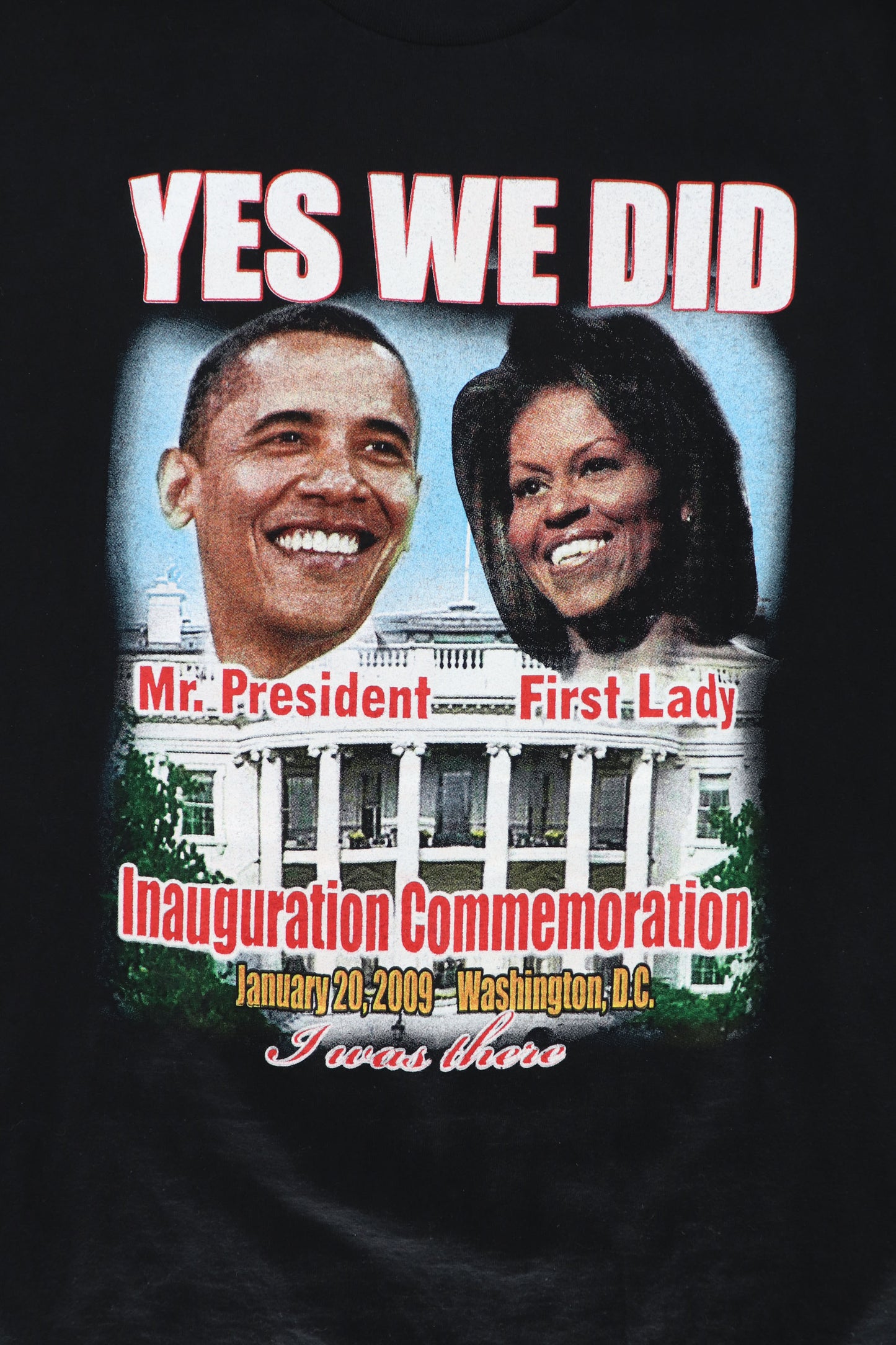 YES WE DID PRESIDENT OBAMA 2009