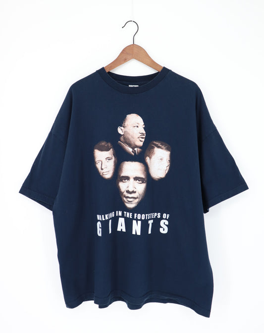 WALKING IN THE FOOTSTEPS OF GIANTS MLK OBAMA JFK
