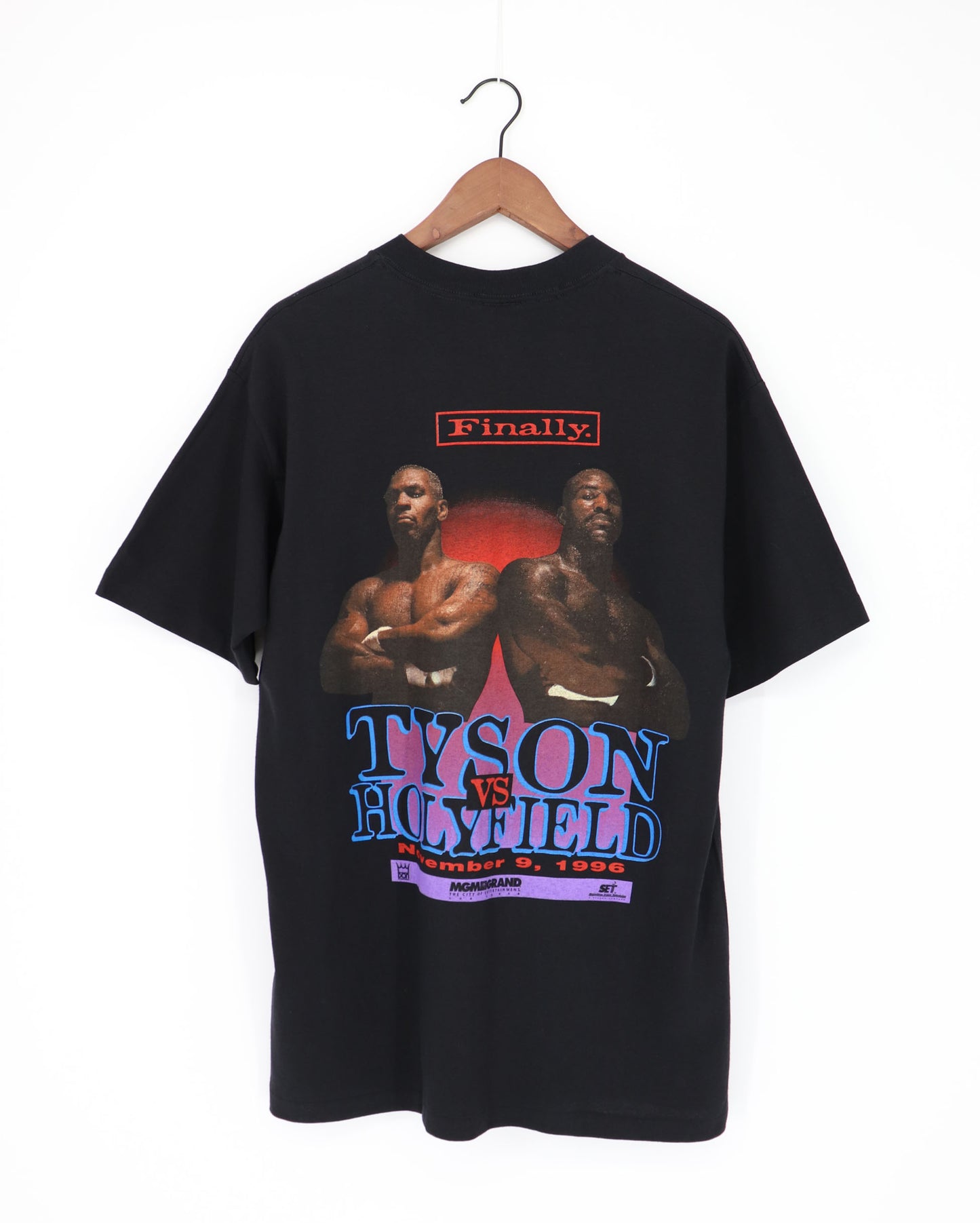 FINALLY. TYSON VS. HOLYFIELD MGM GRAND 1996