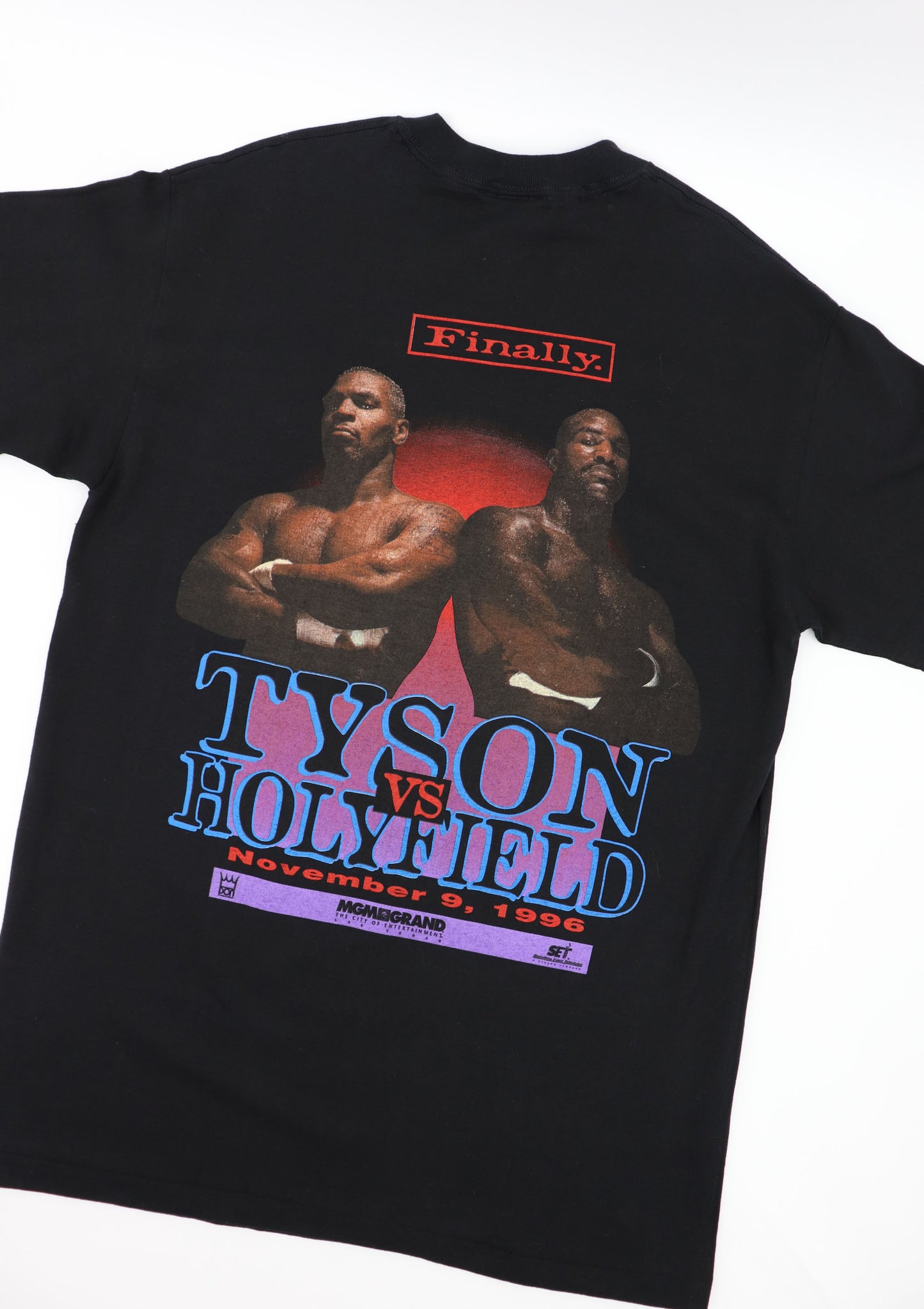 FINALLY. TYSON VS. HOLYFIELD MGM GRAND 1996