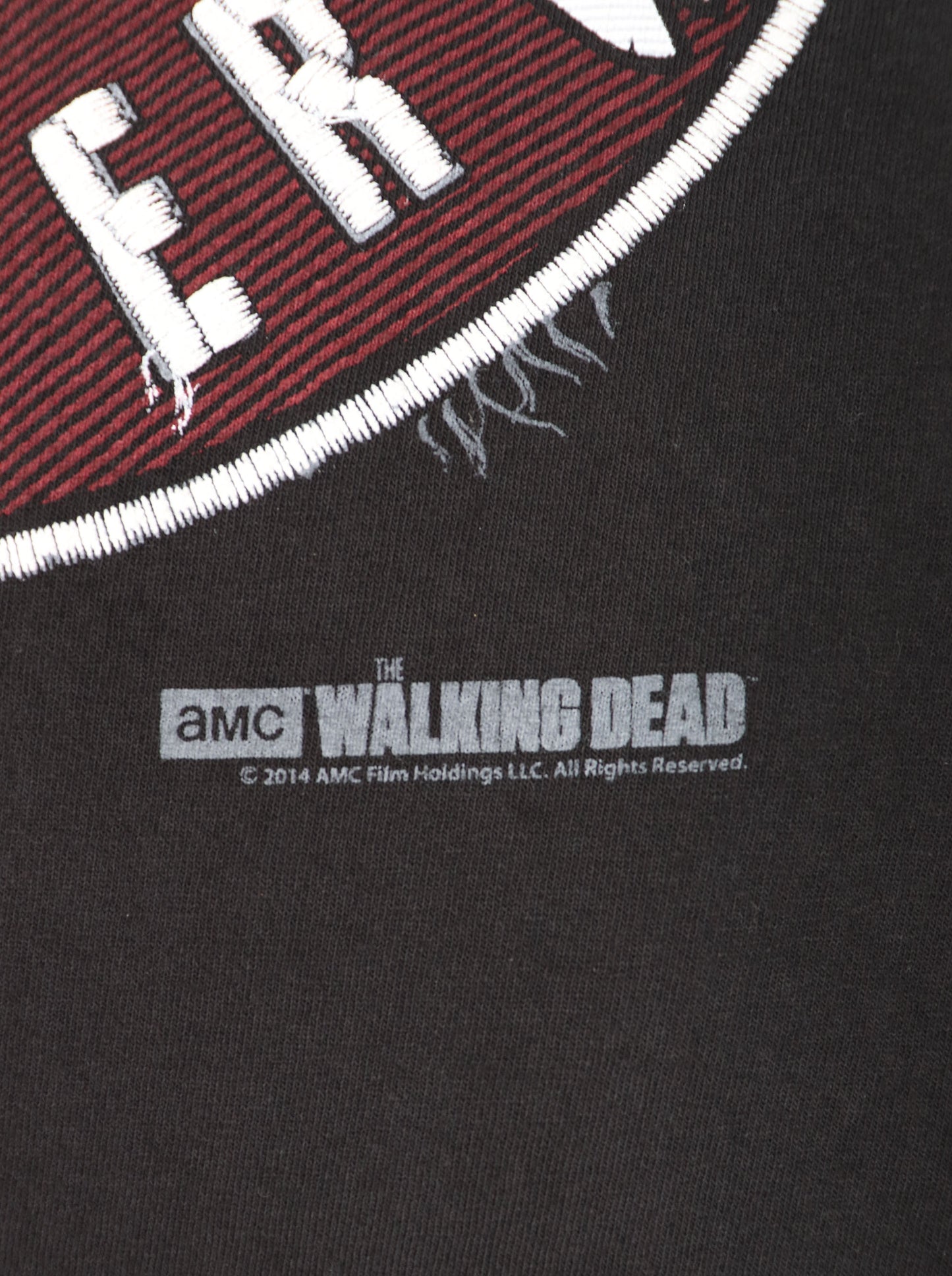 THE WALKING DEAD PUFF LOGO 2014