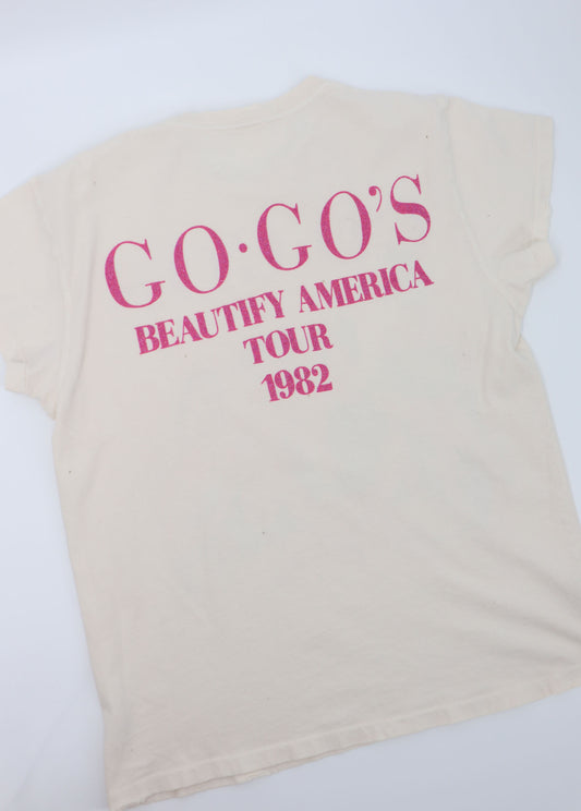 GO GO'S BEAUTIFY AMERICA TOUR 1982