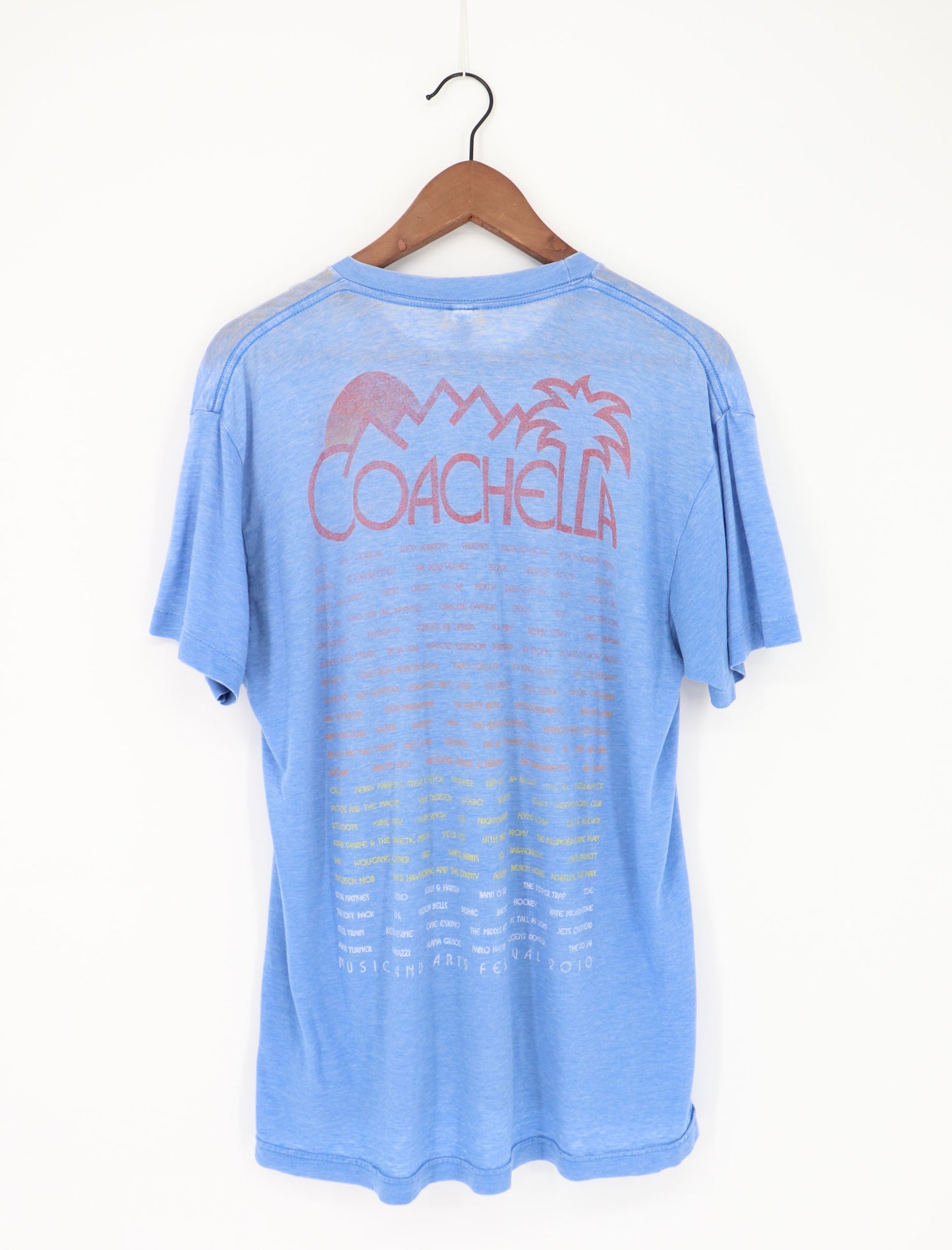 COACHELLA 2010 BURNOUT TEE