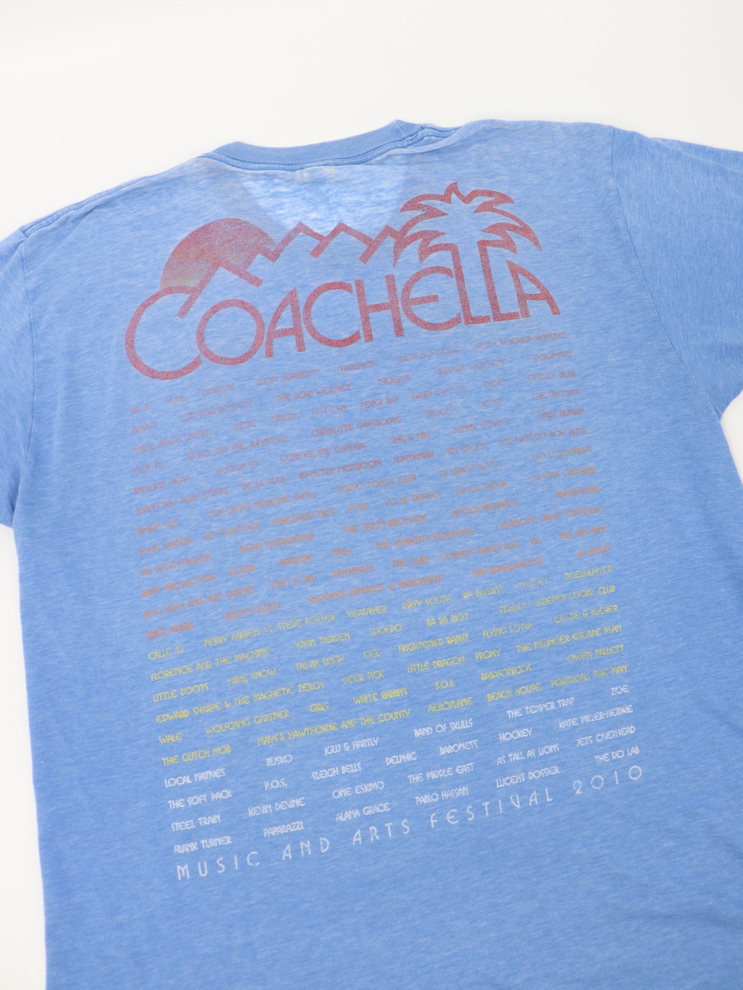 COACHELLA 2010 BURNOUT TEE