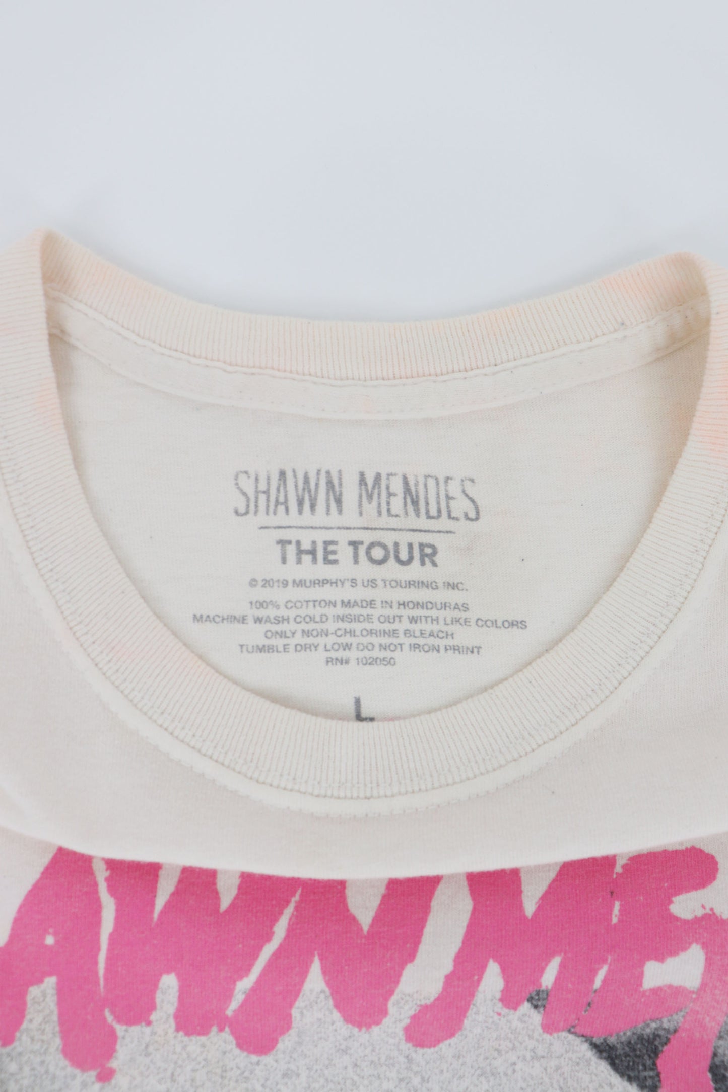 SHAWN MENDEZ THE TOUR TEE 2019 (L)