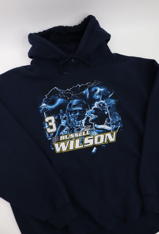 NFL QB RUSSELL WILSON HOODIE (2XL)