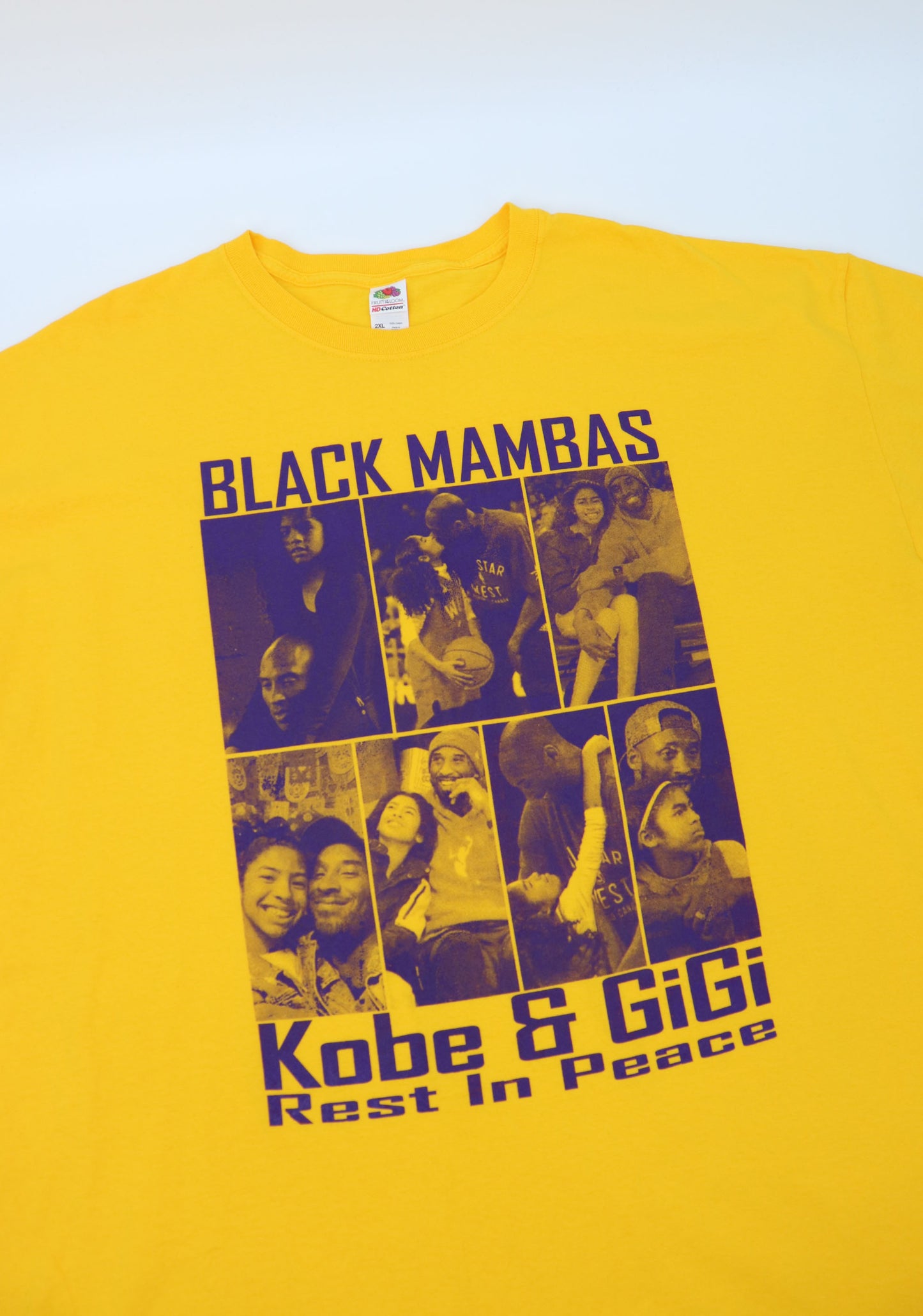 KOBE BRYANT X GIGI R.I.P TEE (2XL)