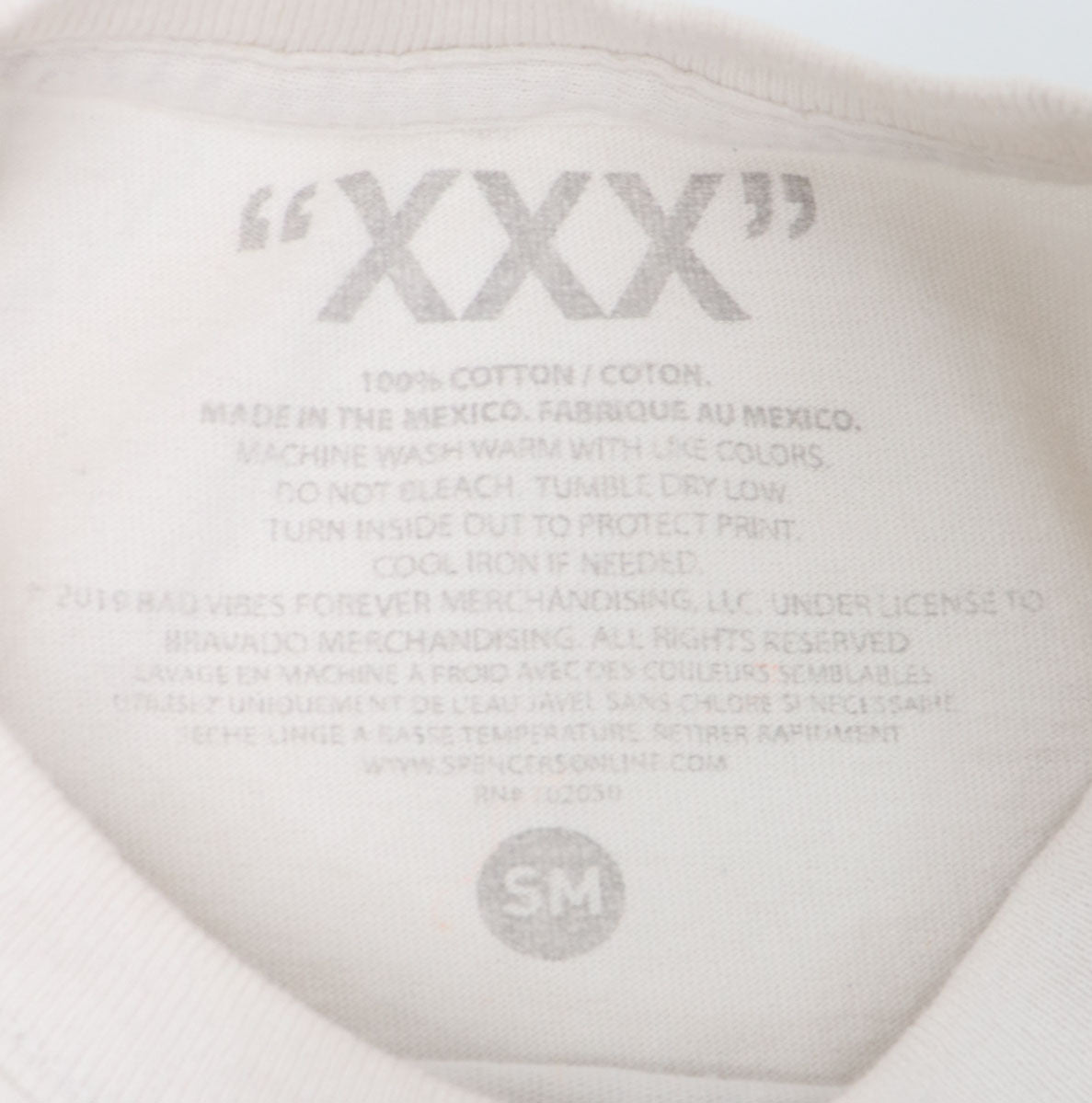 XXX R.I.P. CROP TEE (S)