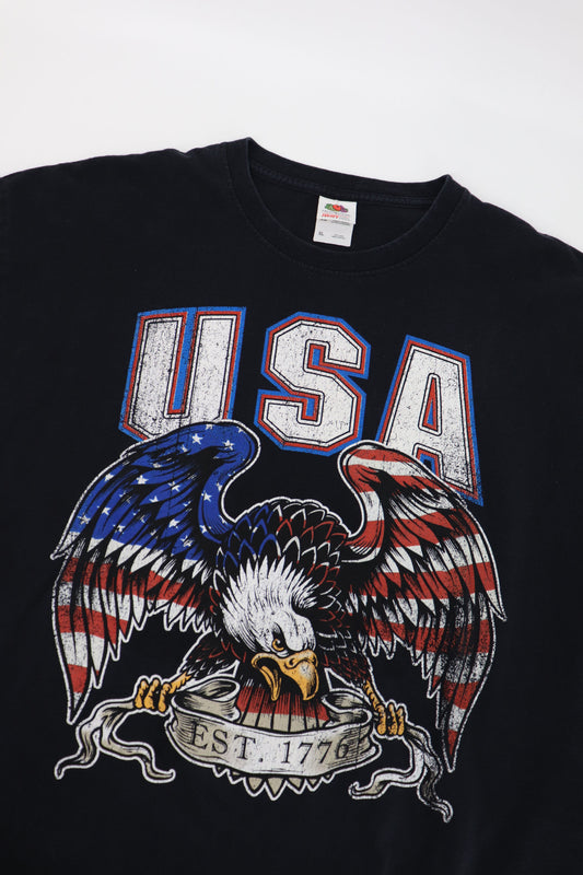 USA EAGLE FLAG TEE (XL)