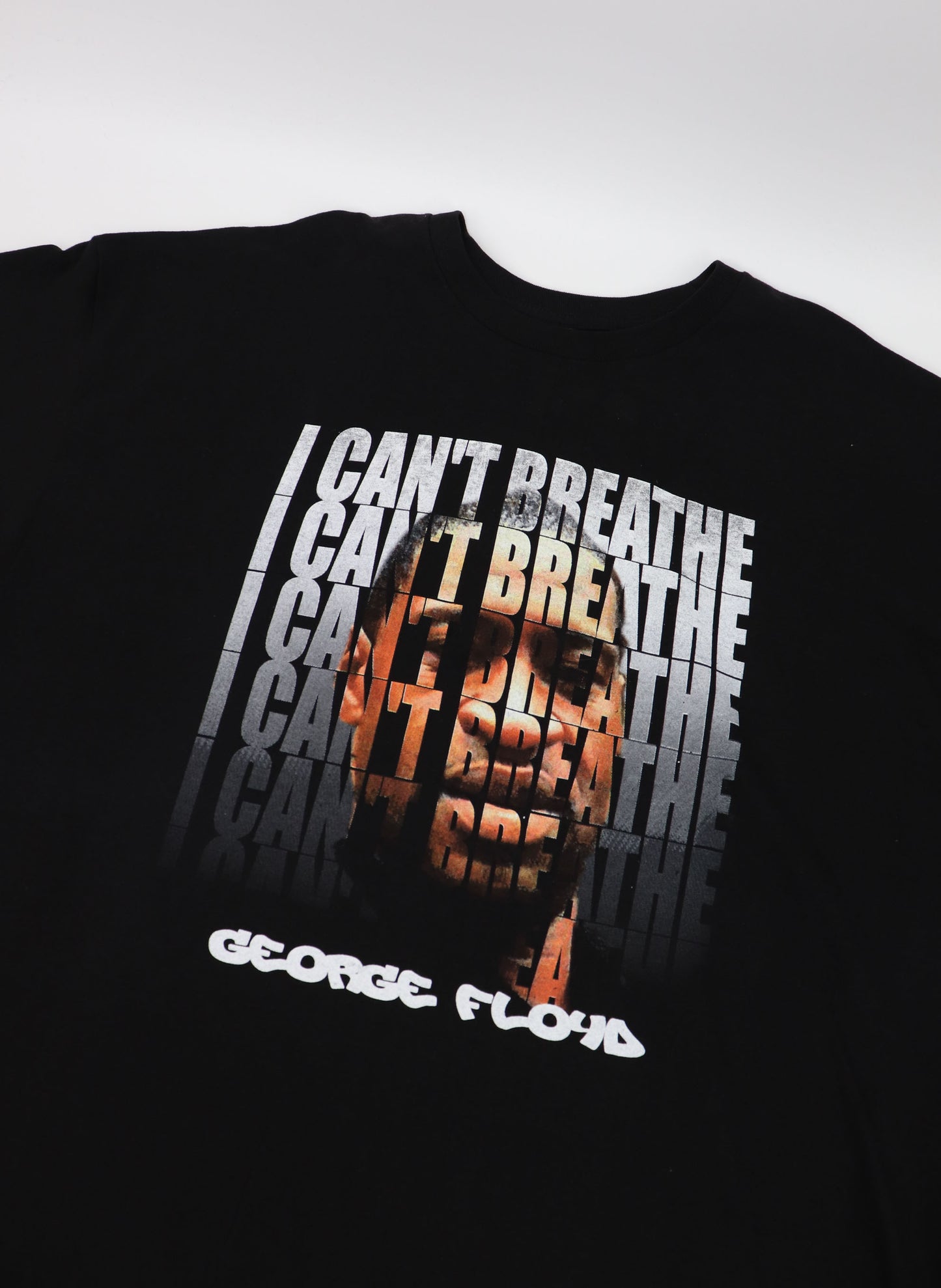 GEORGE FLOYD I CAN'T BREATH TEE (3XL)