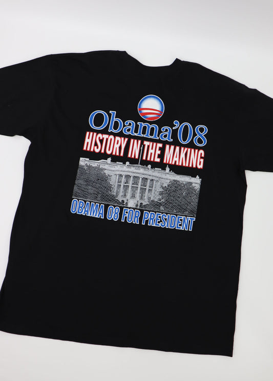 BARACK OBAMA TIME FOR A CHANGE 2007 TEE (XL)