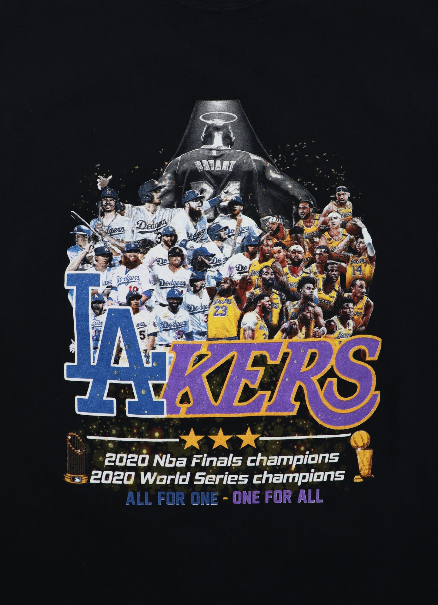 LA CHAMPS LAKERS X DODGERS TEE (L)