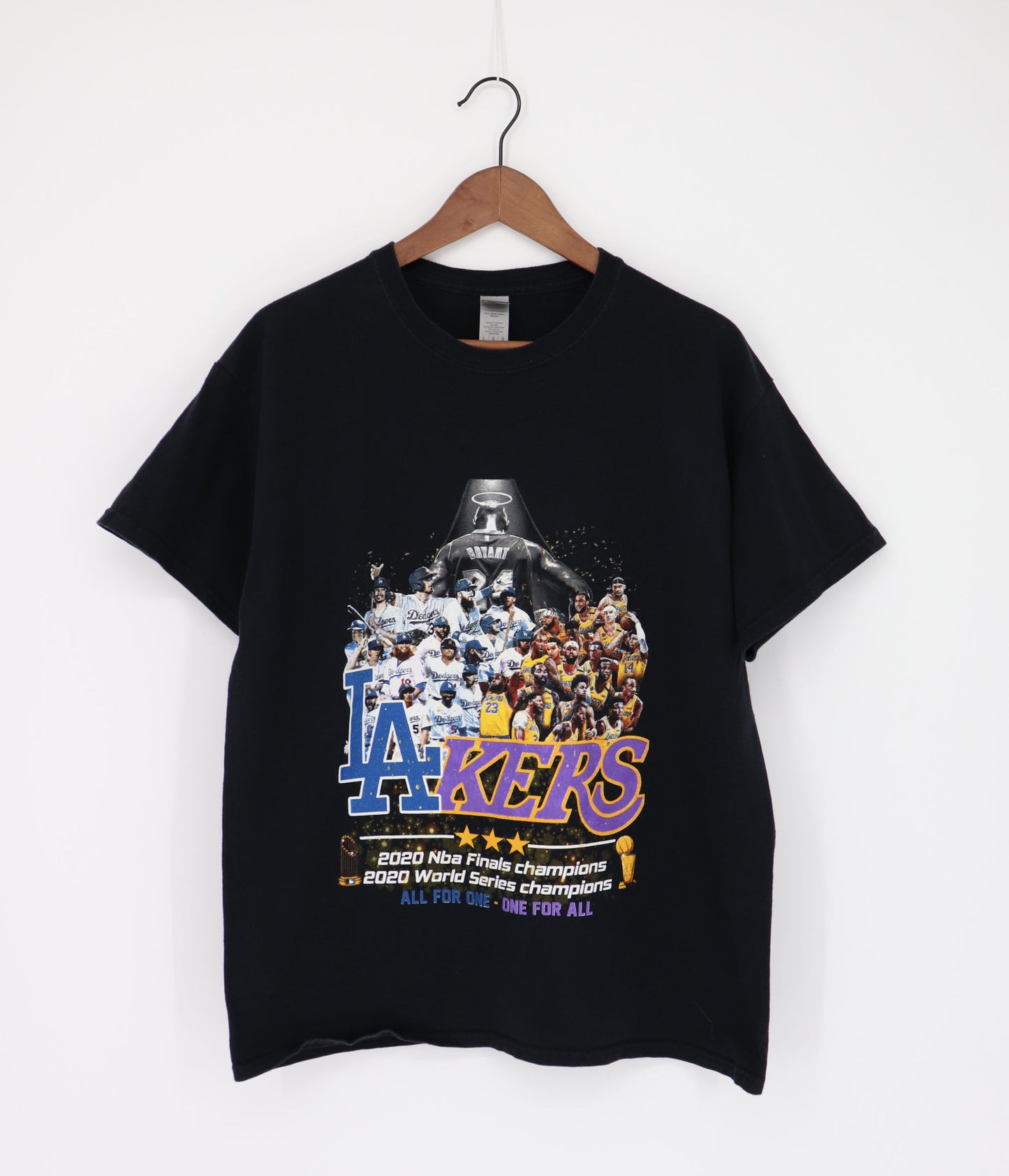 LA CHAMPS LAKERS X DODGERS TEE (L)