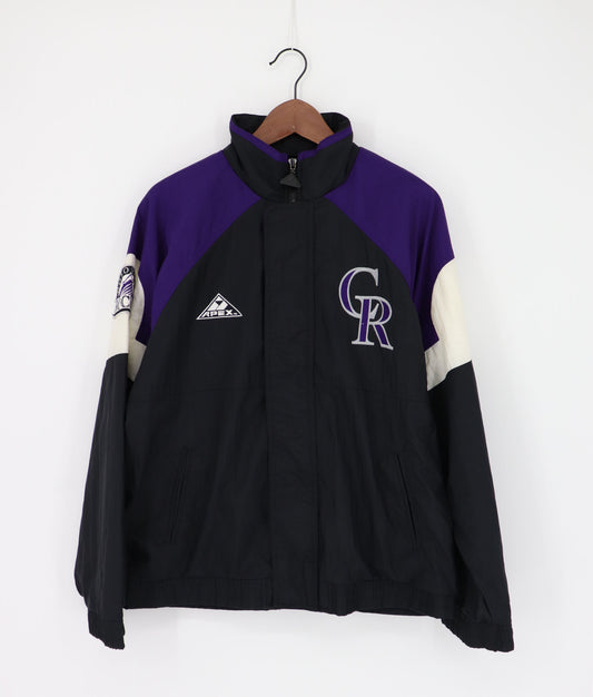 VINTAGE MLB COLORADO ROCKIES WINDBREAKER (M)