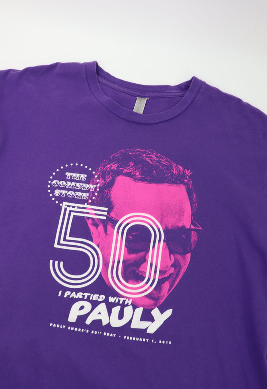 PAULY SHORE'S 50TH BDAY TEE 2018 (L)